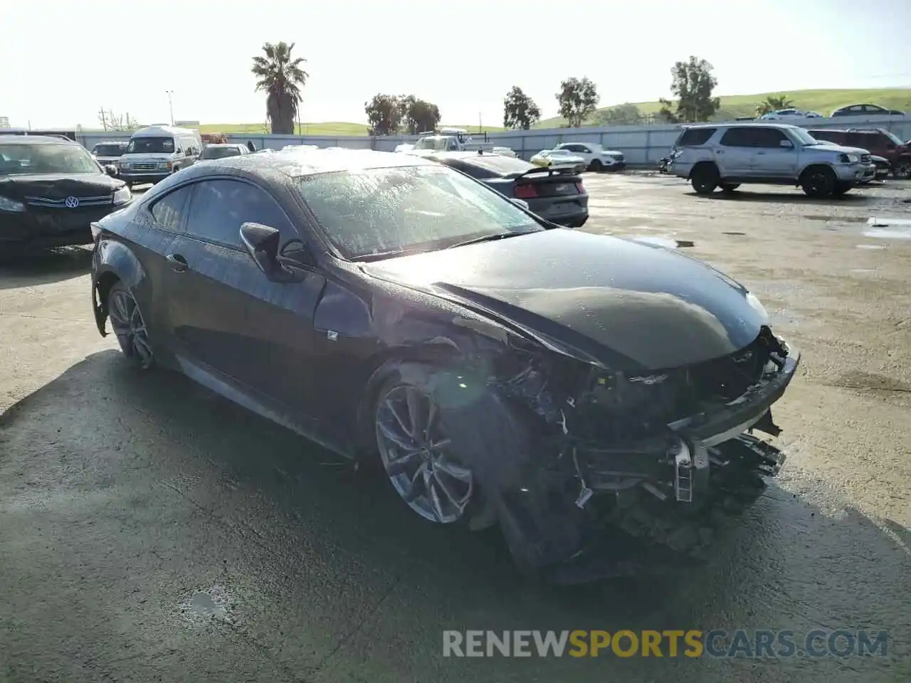 4 Photograph of a damaged car JTHGZ5BCXN5025053 LEXUS RC350 2022