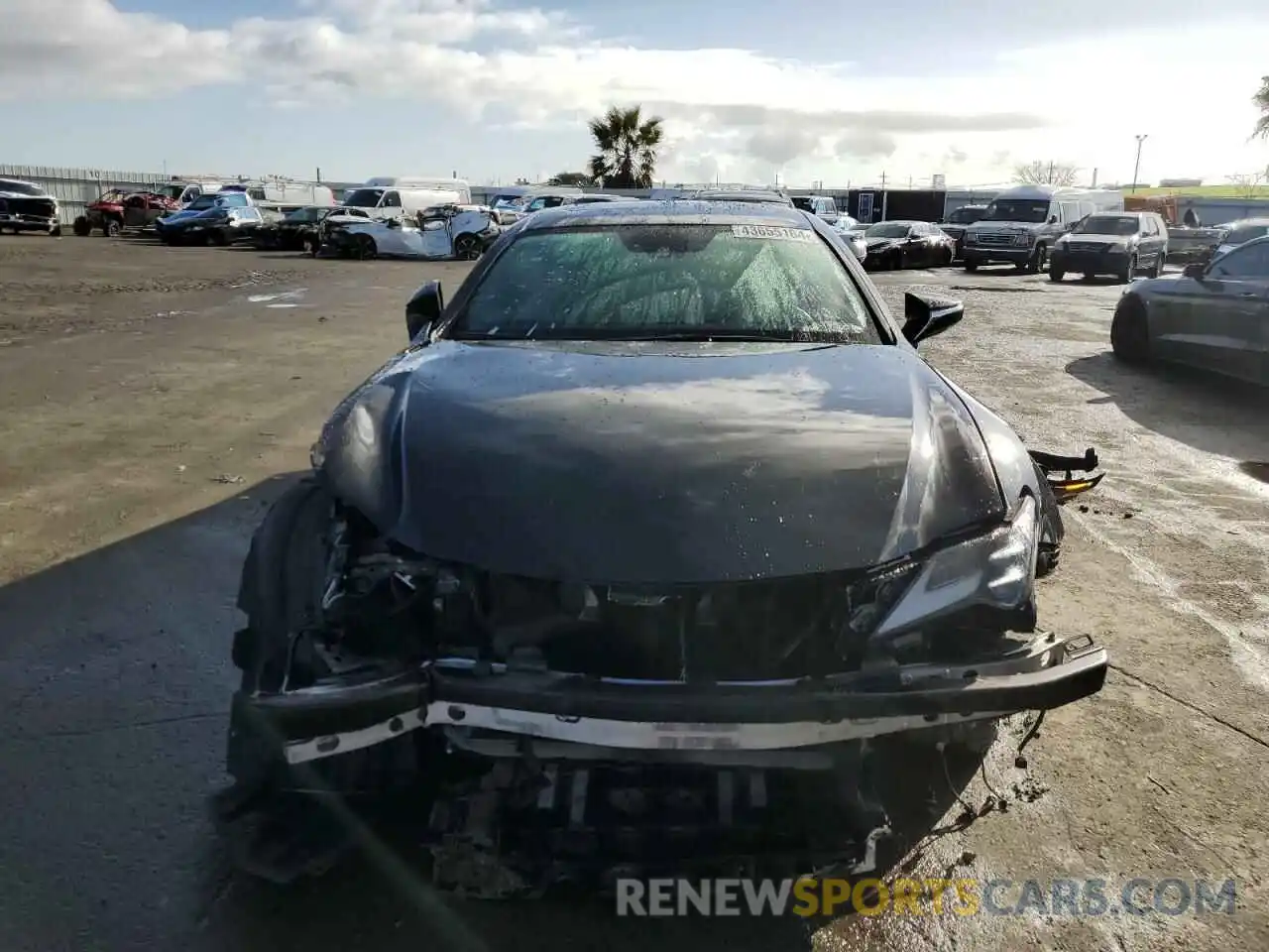 5 Photograph of a damaged car JTHGZ5BCXN5025053 LEXUS RC350 2022