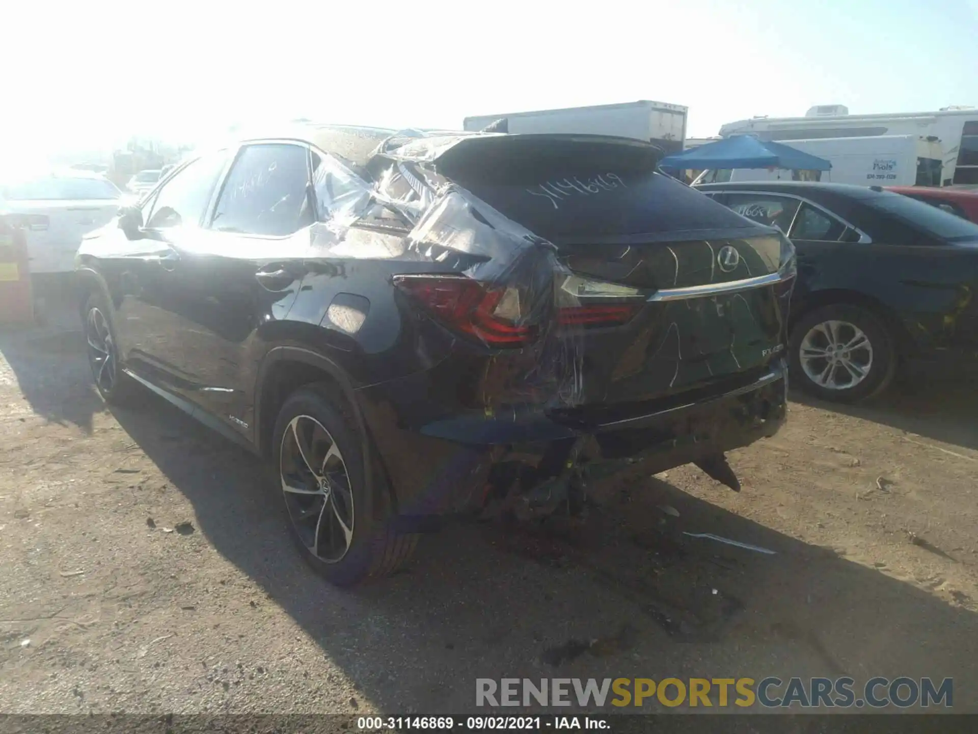 6 Photograph of a damaged car 2T2BGMCA0KC032600 LEXUS RX 2019