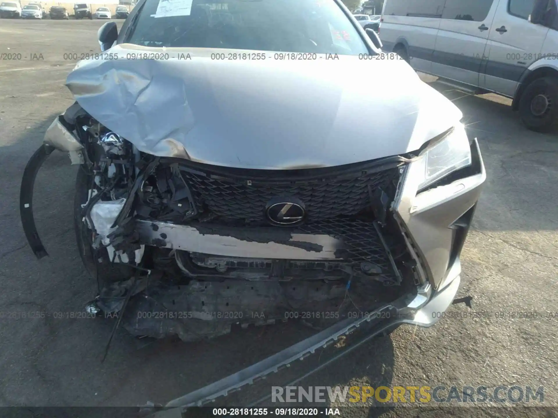 6 Photograph of a damaged car 2T2BGMCA0KC035240 LEXUS RX 2019