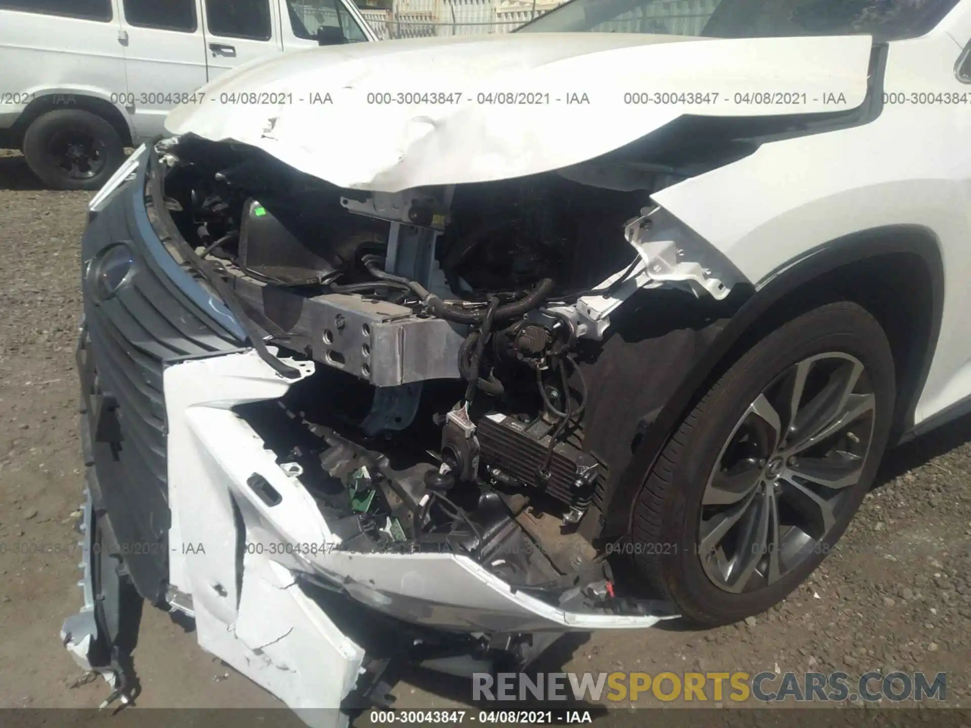 6 Photograph of a damaged car 2T2BGMCA0KC038607 LEXUS RX 2019