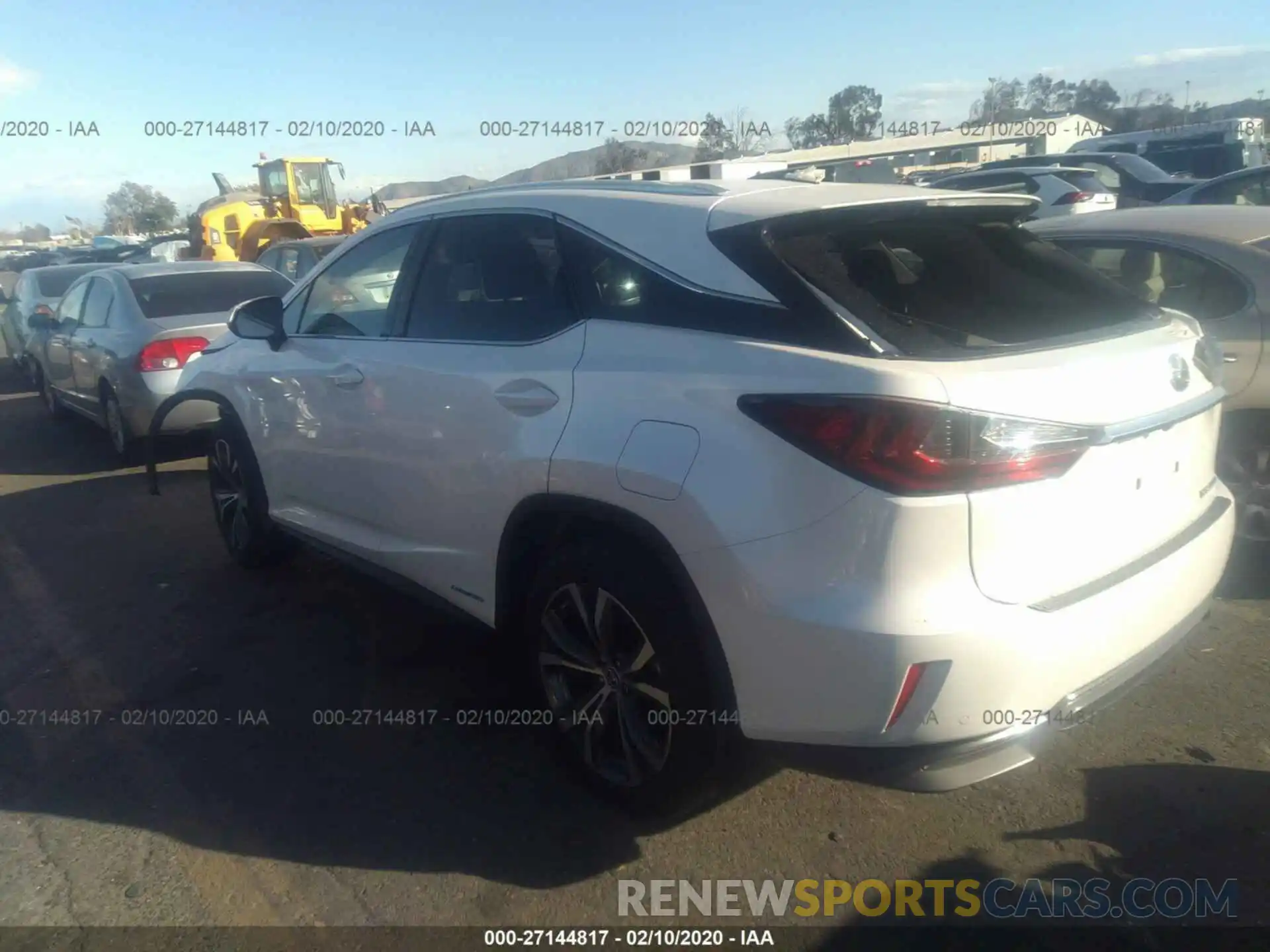 3 Photograph of a damaged car 2T2BGMCA1KC034274 LEXUS RX 2019