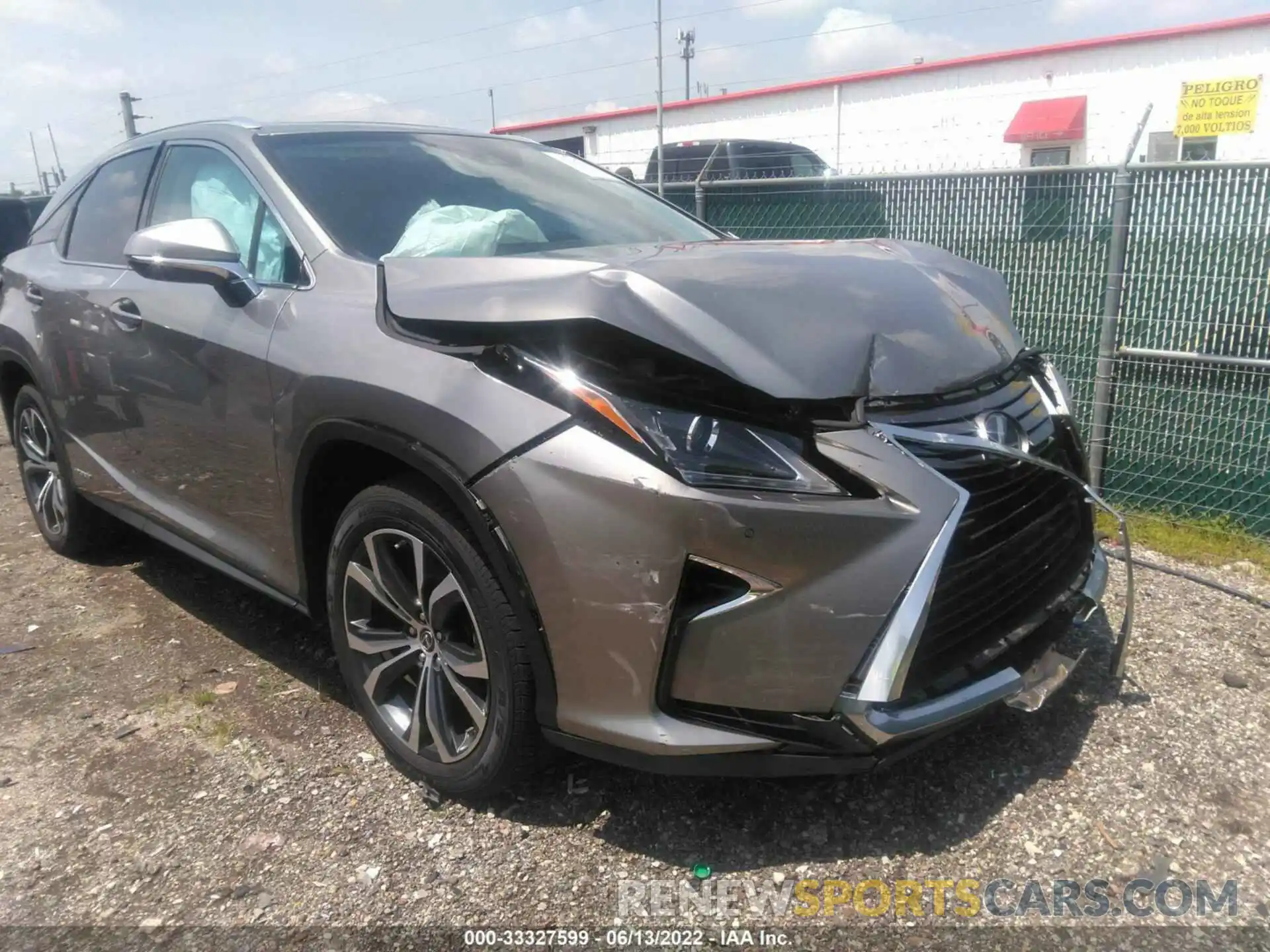 6 Photograph of a damaged car 2T2BGMCA1KC035179 LEXUS RX 2019