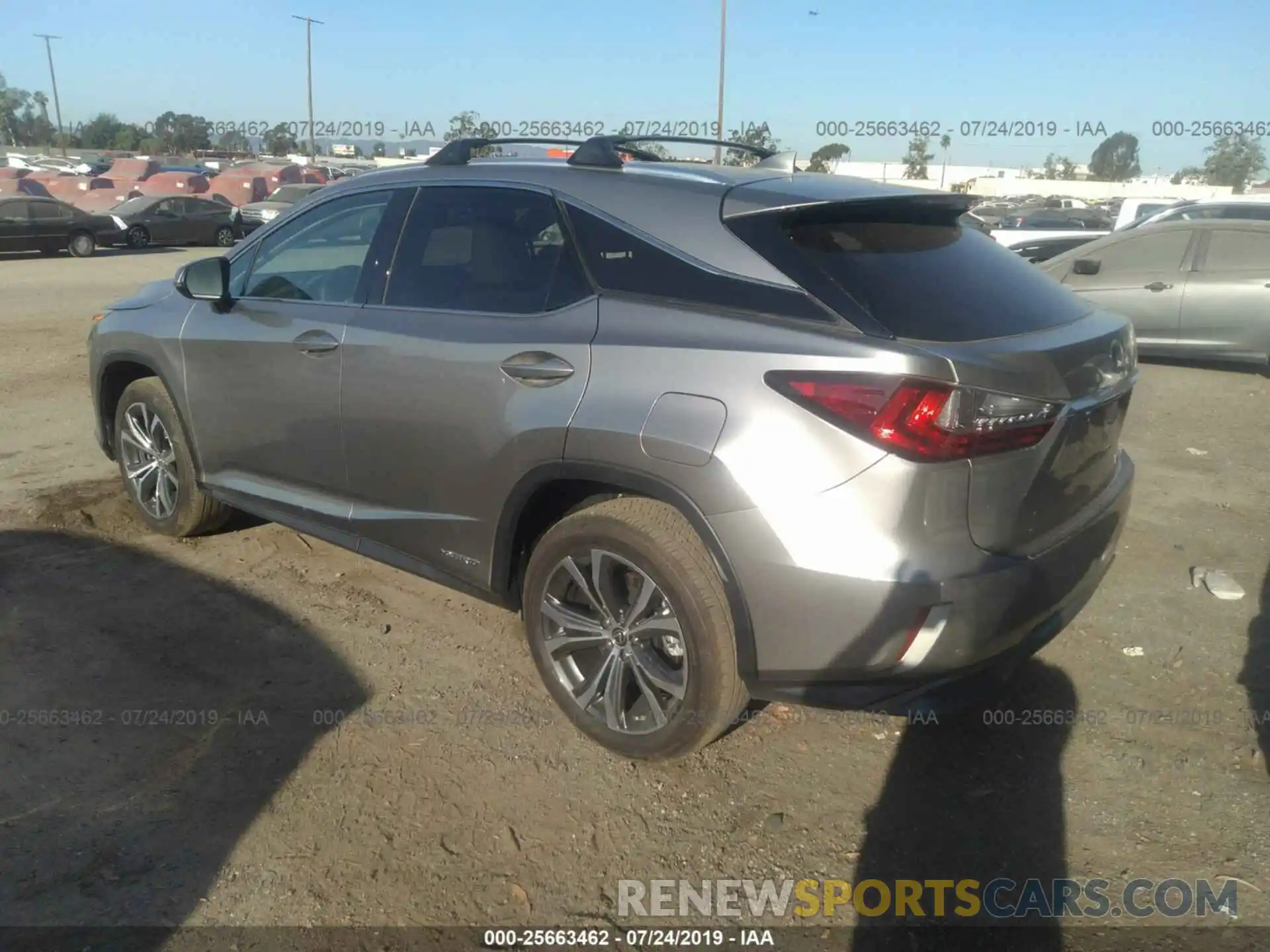 3 Photograph of a damaged car 2T2BGMCA1KC037224 LEXUS RX 2019