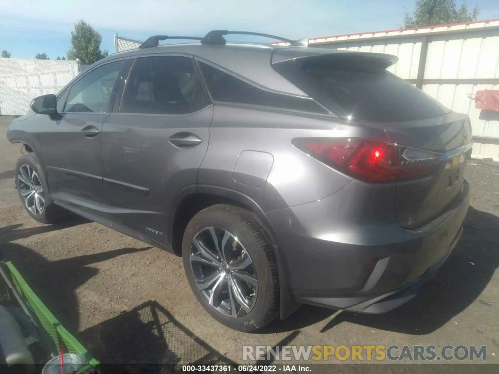 3 Photograph of a damaged car 2T2BGMCA1KC041631 LEXUS RX 2019