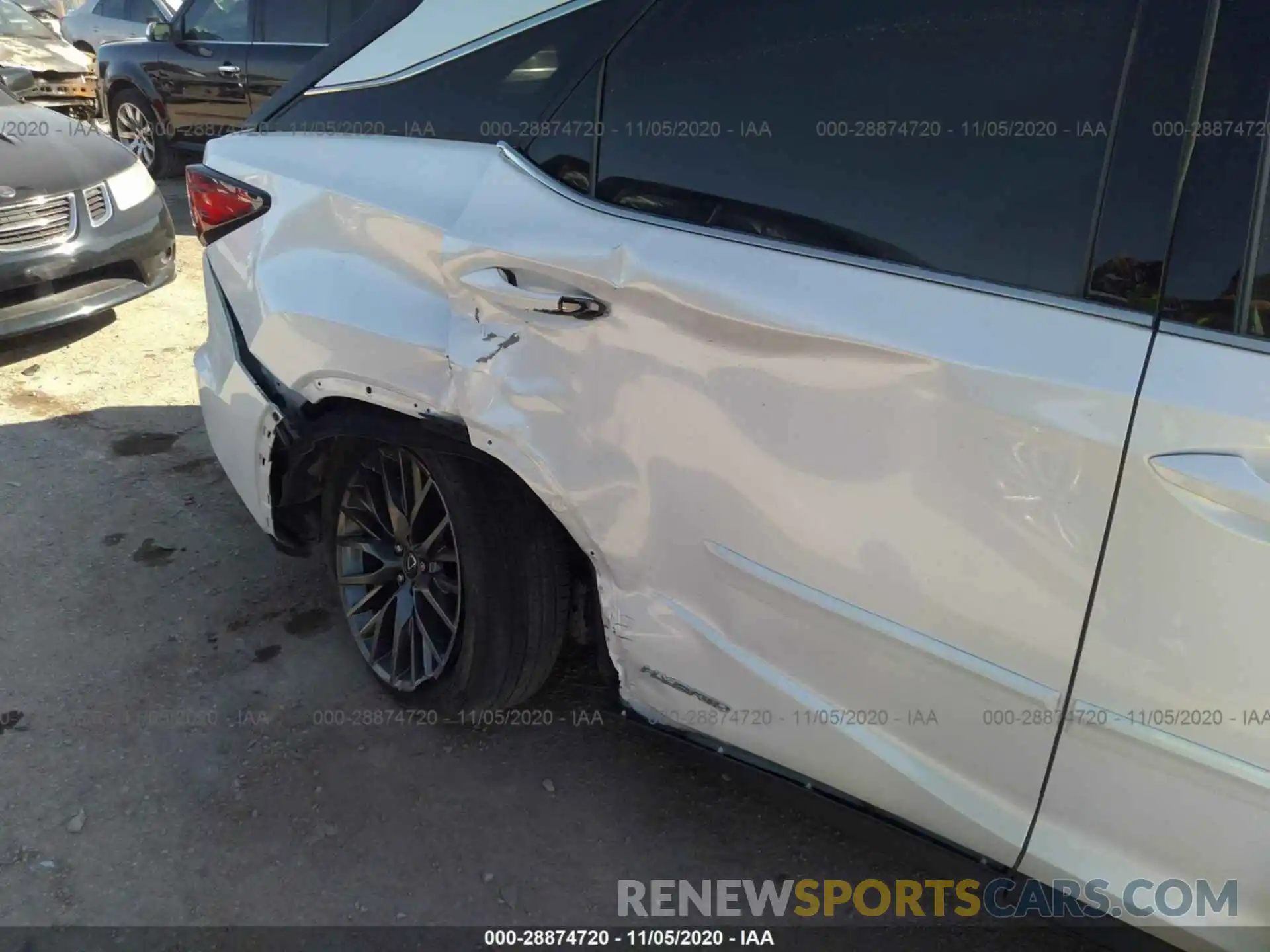 6 Photograph of a damaged car 2T2BGMCA2KC032100 LEXUS RX 2019