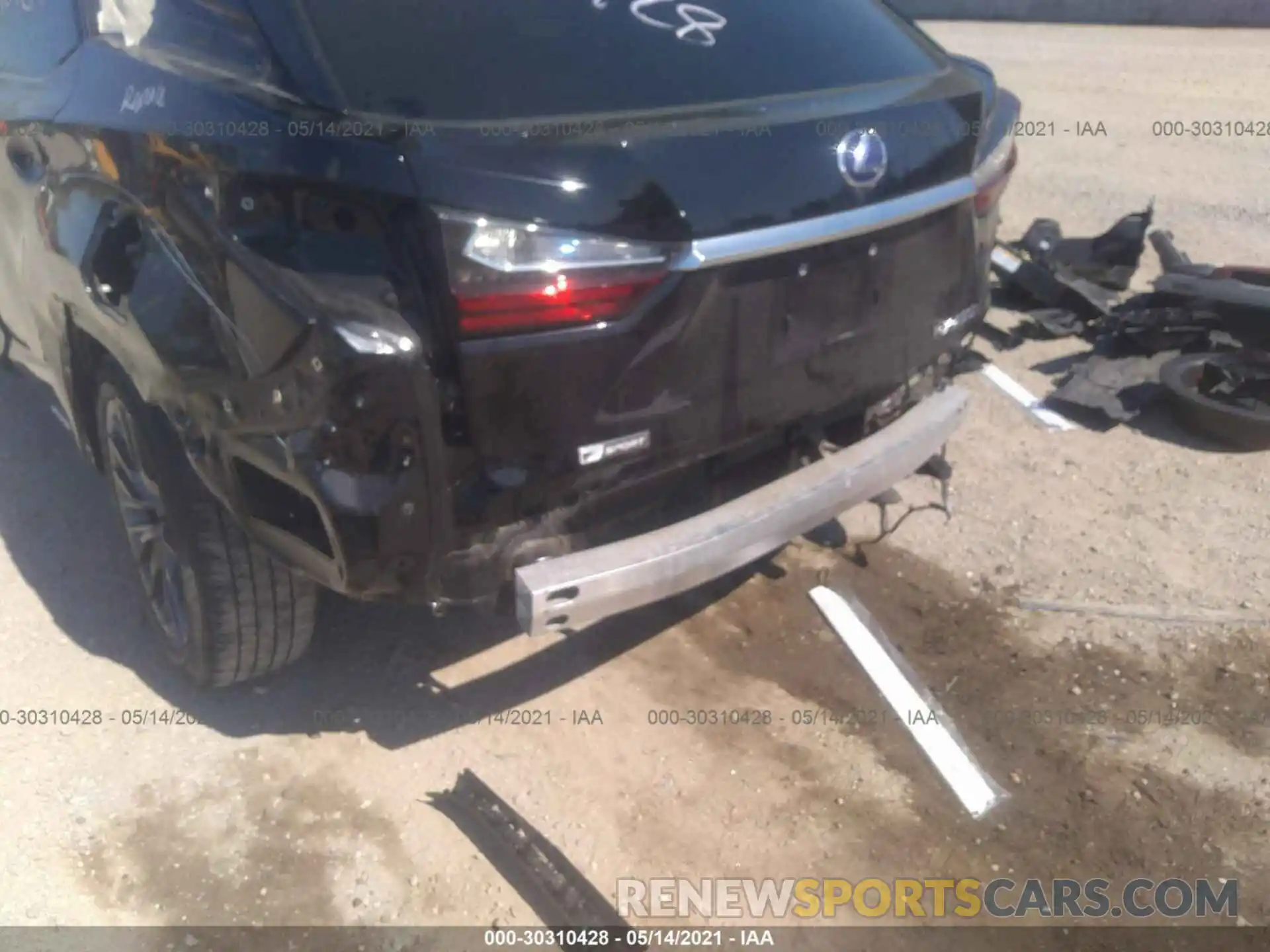 6 Фотография поврежденного автомобиля 2T2BGMCA2KC032730 LEXUS RX 2019