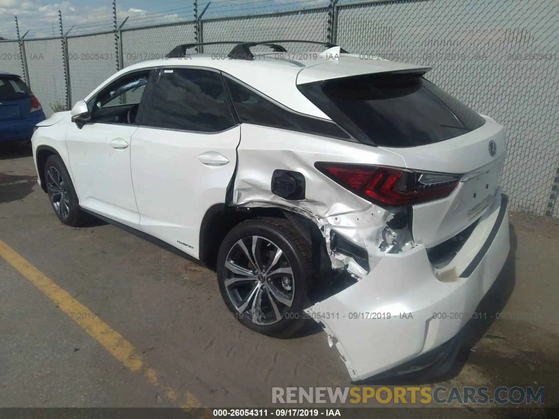 3 Photograph of a damaged car 2T2BGMCA2KC041122 LEXUS RX 2019