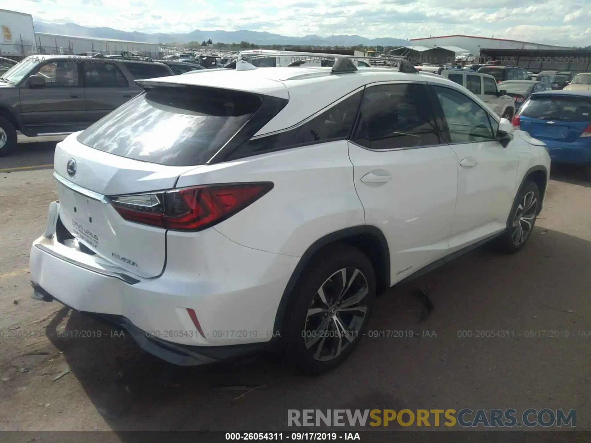 4 Photograph of a damaged car 2T2BGMCA2KC041122 LEXUS RX 2019