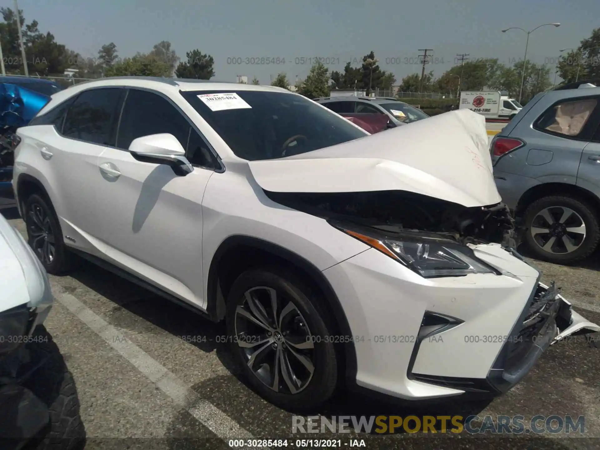 1 Photograph of a damaged car 2T2BGMCA3KC032512 LEXUS RX 2019