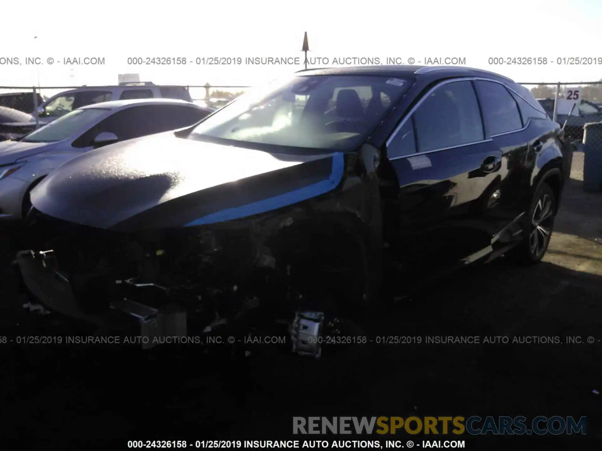 2 Photograph of a damaged car 2T2BGMCA3KC034289 LEXUS RX 2019