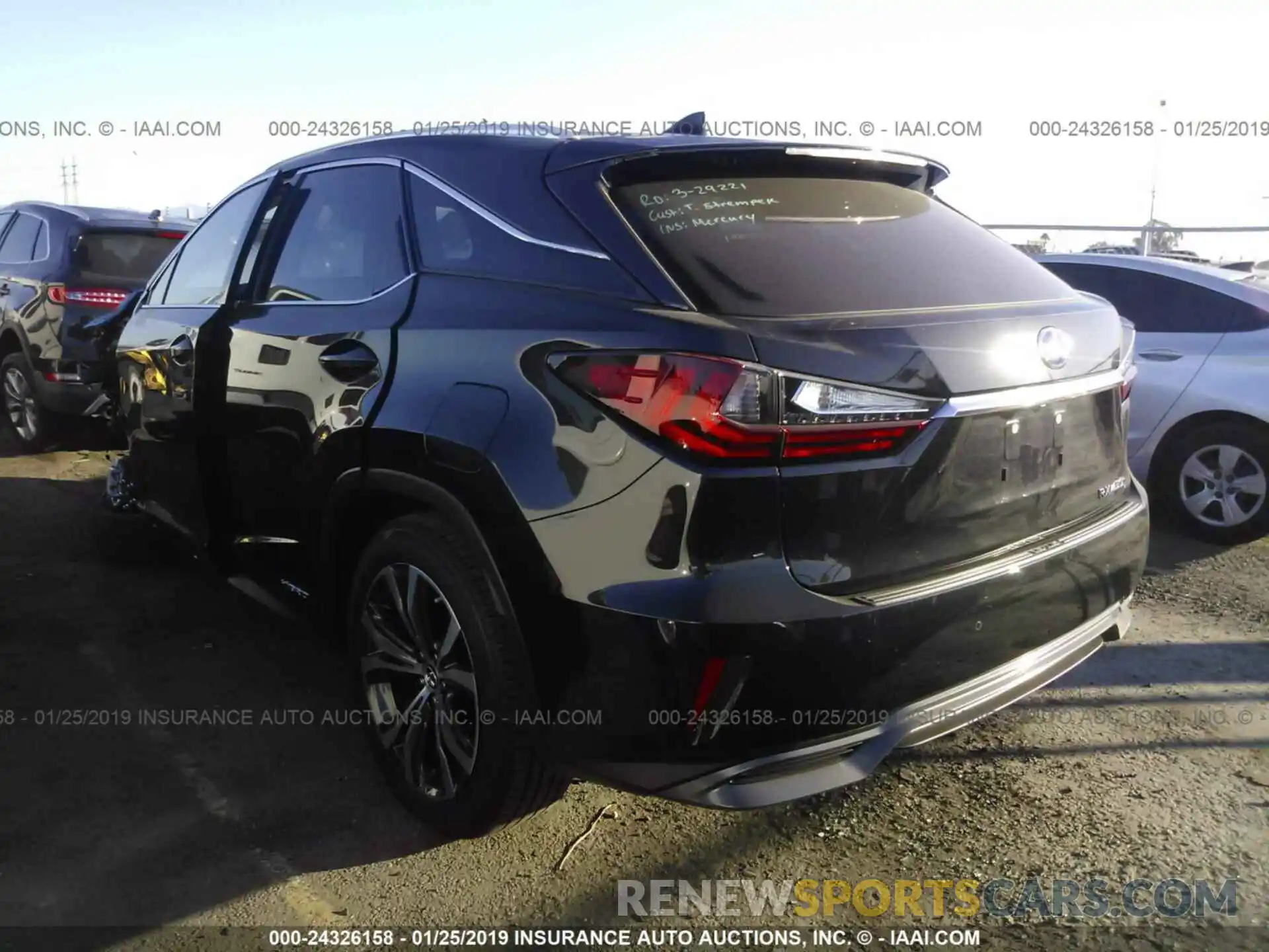 3 Photograph of a damaged car 2T2BGMCA3KC034289 LEXUS RX 2019