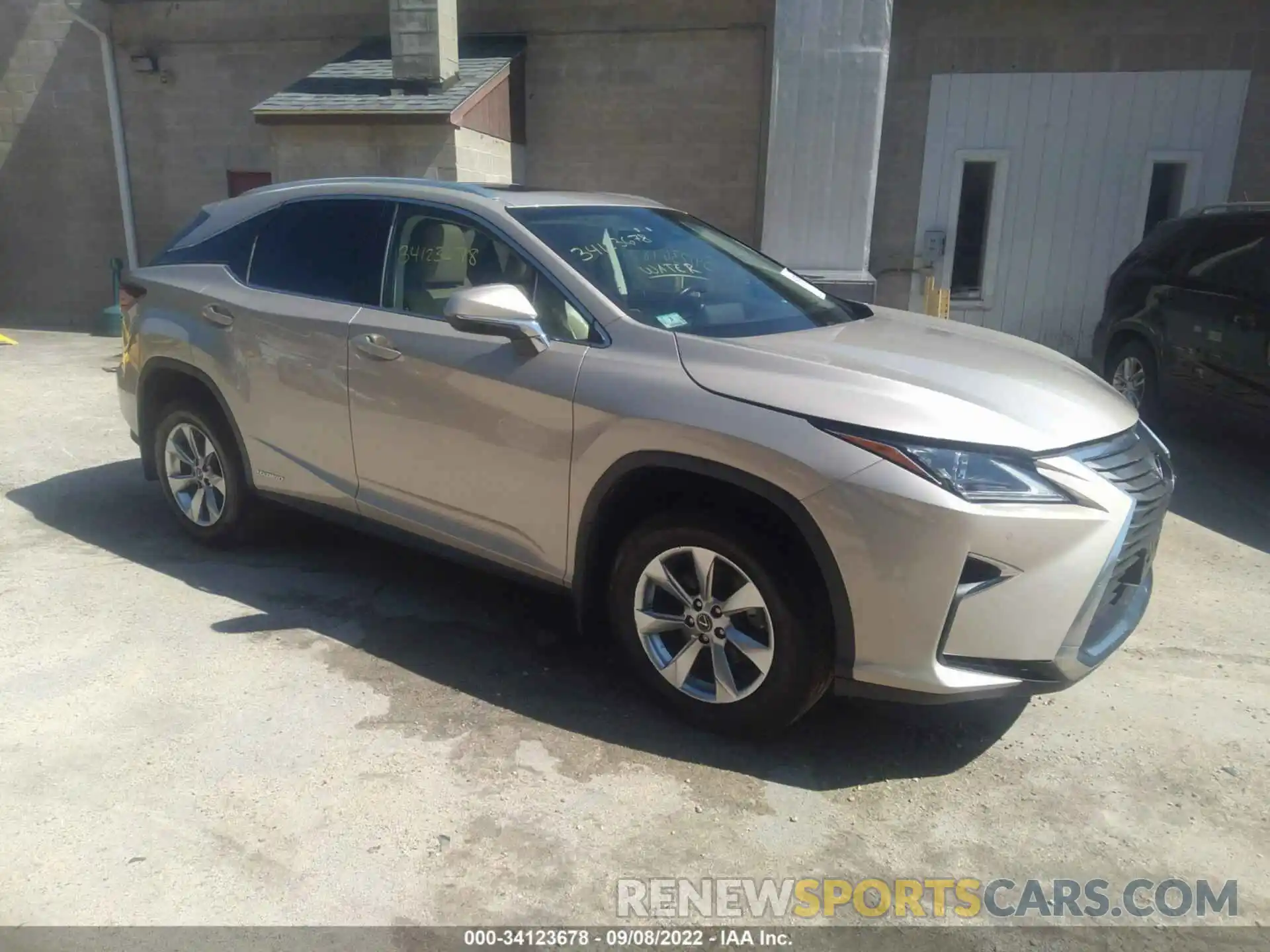 1 Photograph of a damaged car 2T2BGMCA3KC034390 LEXUS RX 2019