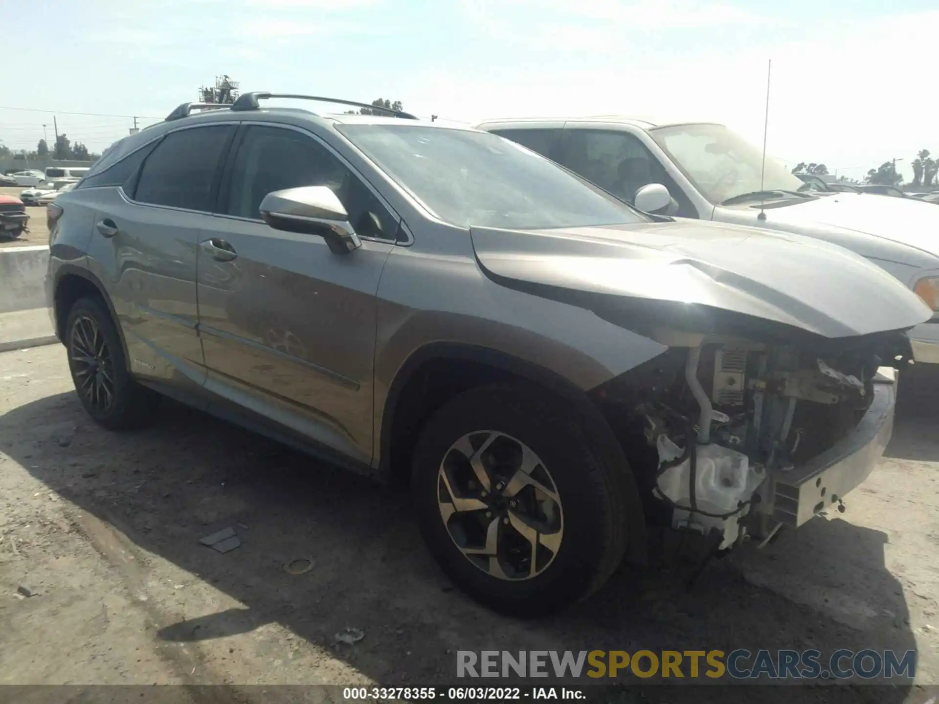 1 Photograph of a damaged car 2T2BGMCA3KC037435 LEXUS RX 2019