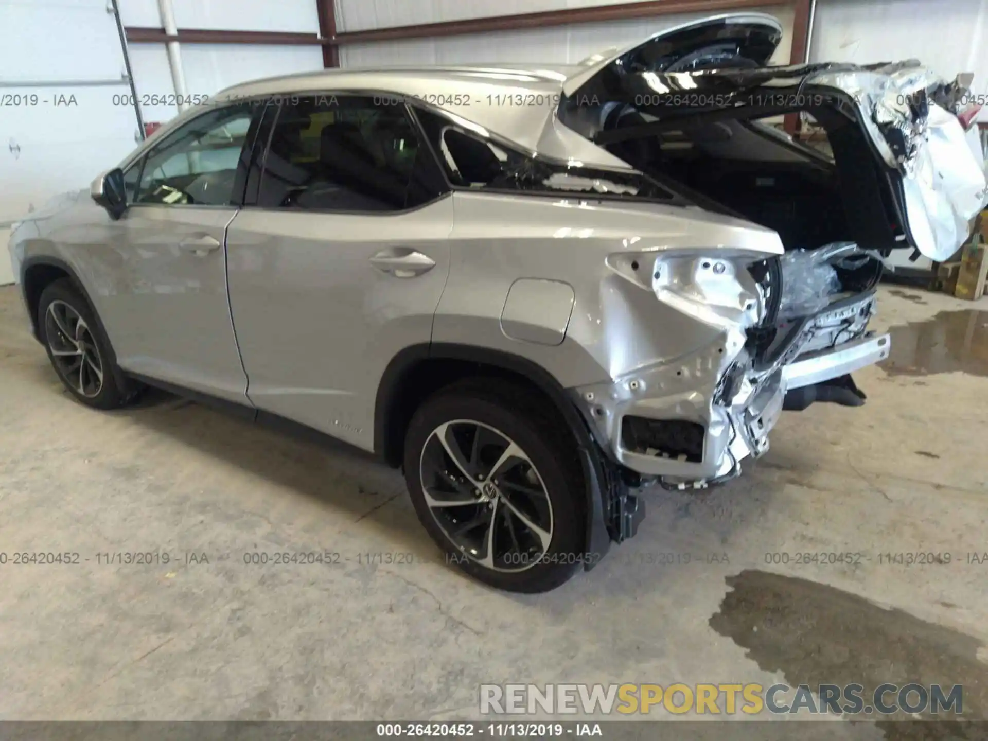 3 Photograph of a damaged car 2T2BGMCA3KC041081 LEXUS RX 2019