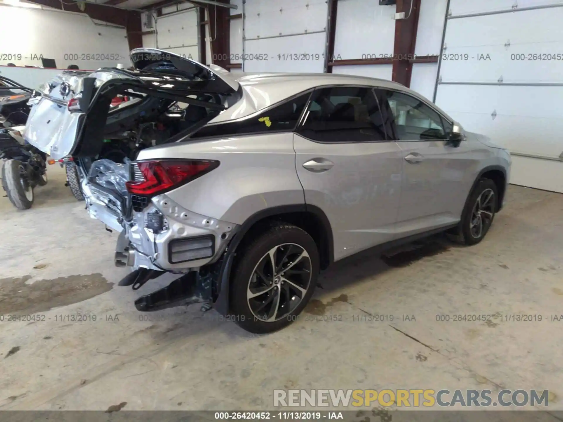 4 Photograph of a damaged car 2T2BGMCA3KC041081 LEXUS RX 2019