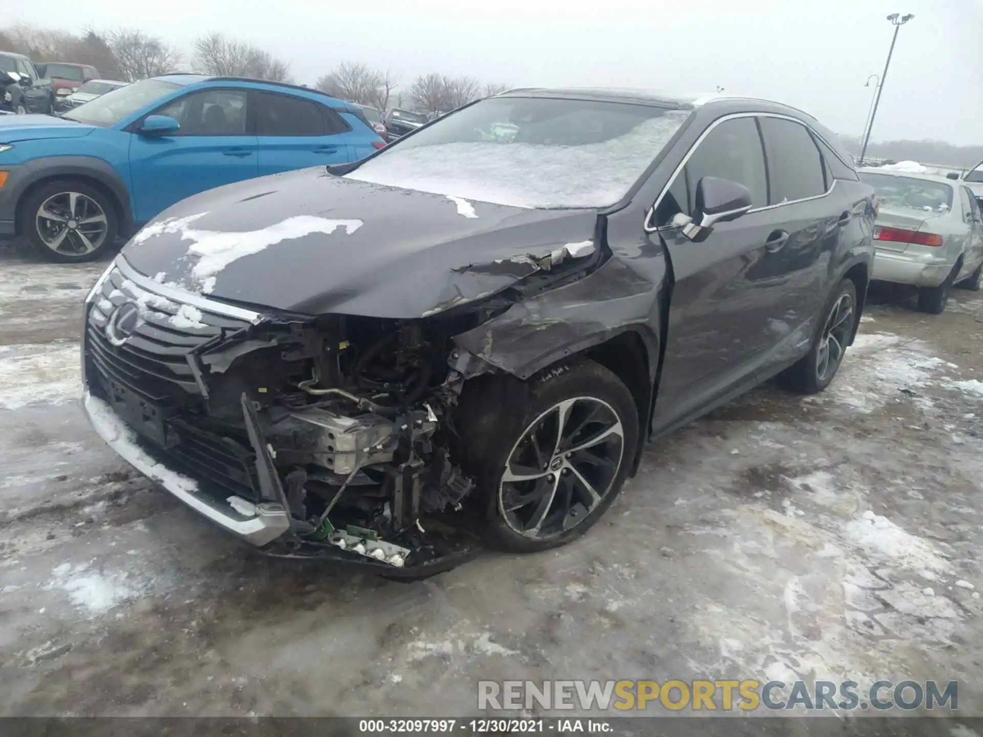 2 Photograph of a damaged car 2T2BGMCA3KC041811 LEXUS RX 2019