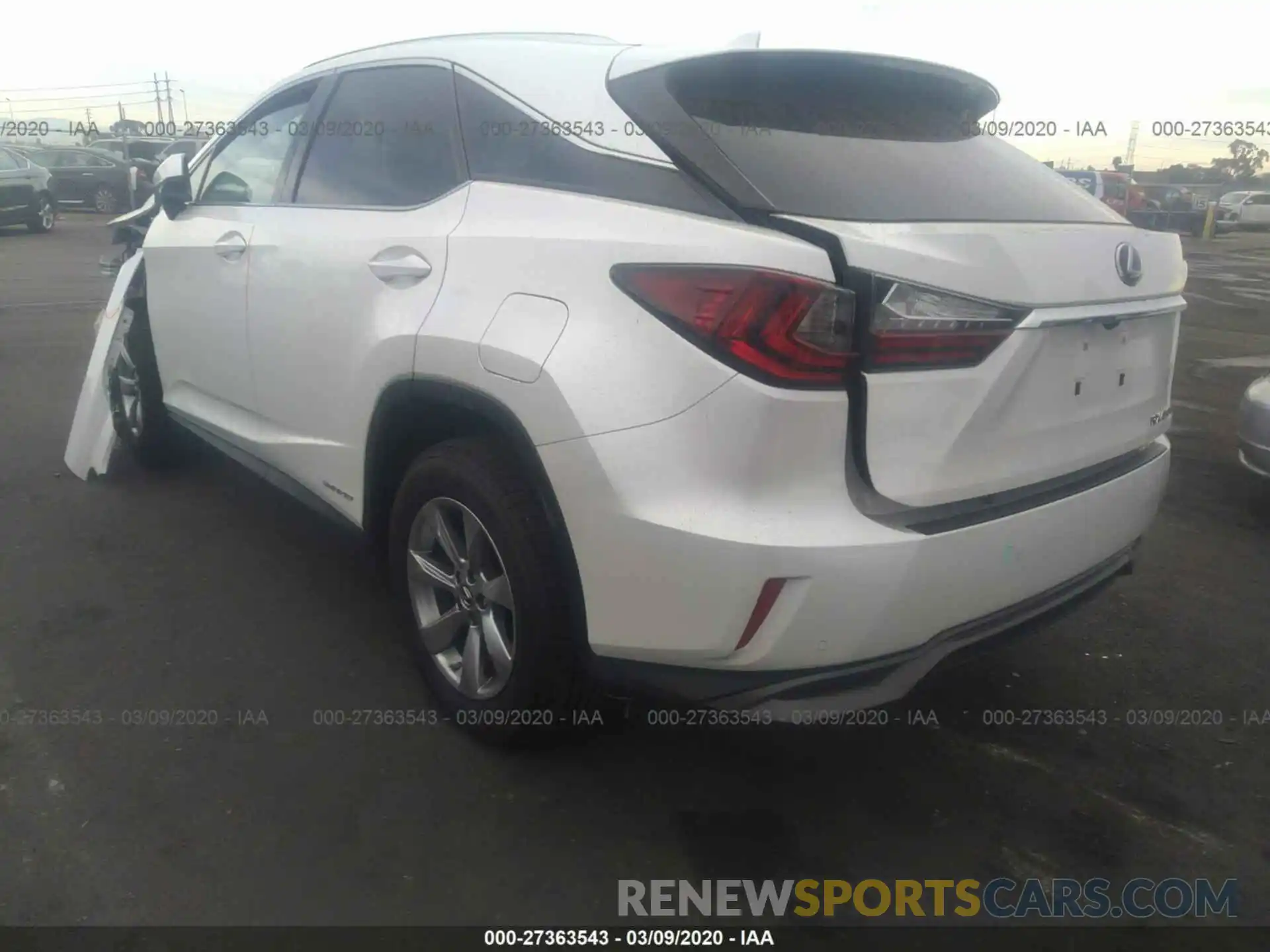 3 Photograph of a damaged car 2T2BGMCA4KC030073 LEXUS RX 2019