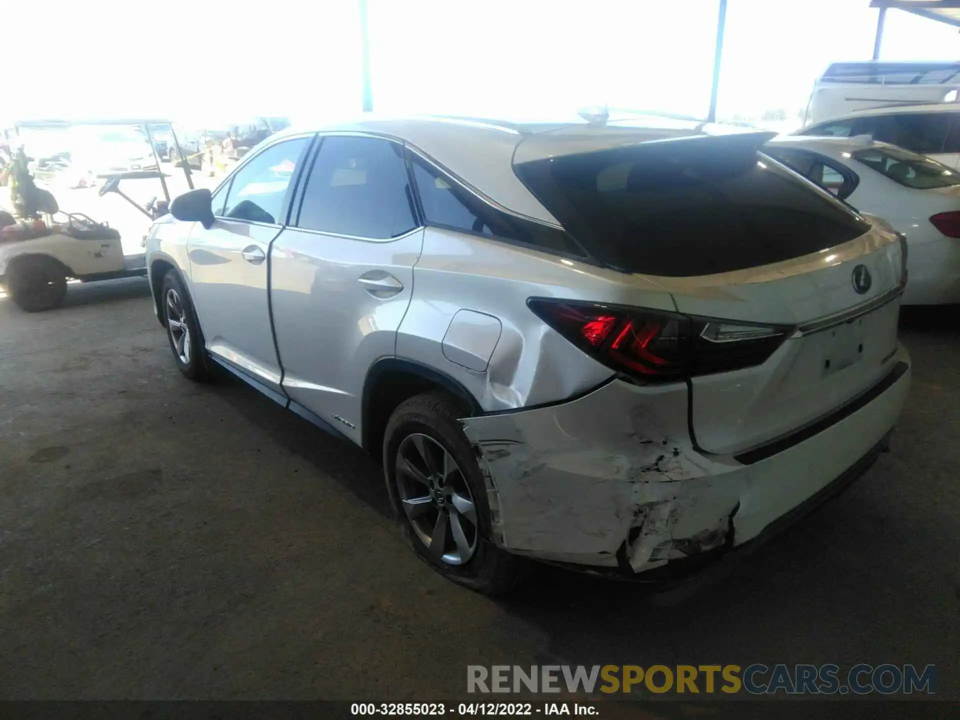 3 Photograph of a damaged car 2T2BGMCA4KC030865 LEXUS RX 2019