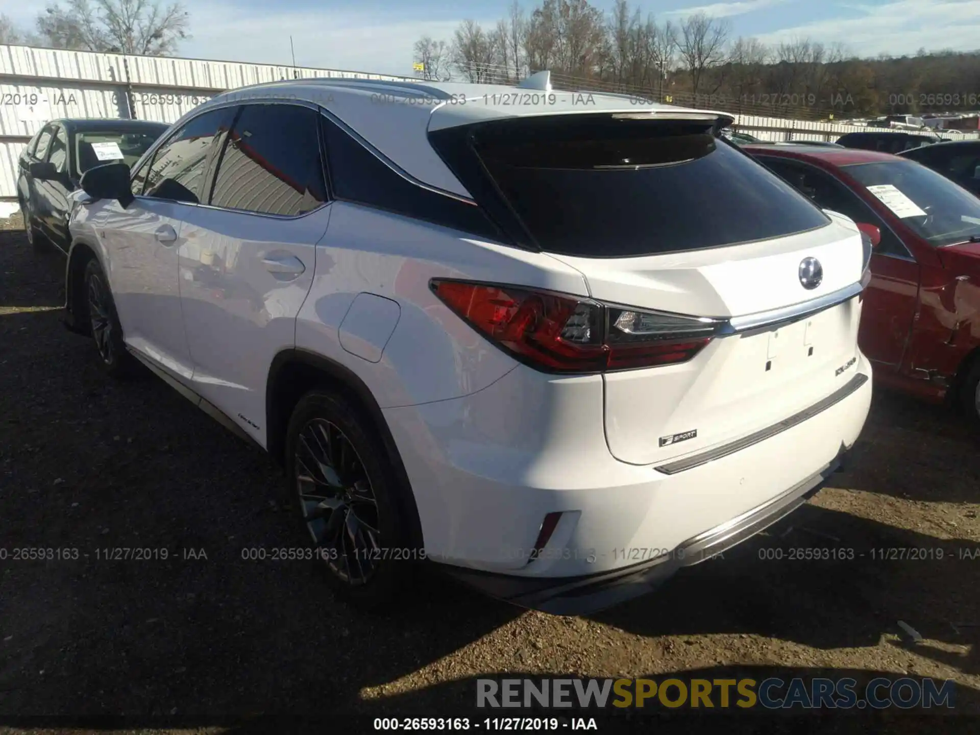 3 Photograph of a damaged car 2T2BGMCA4KC037198 LEXUS RX 2019