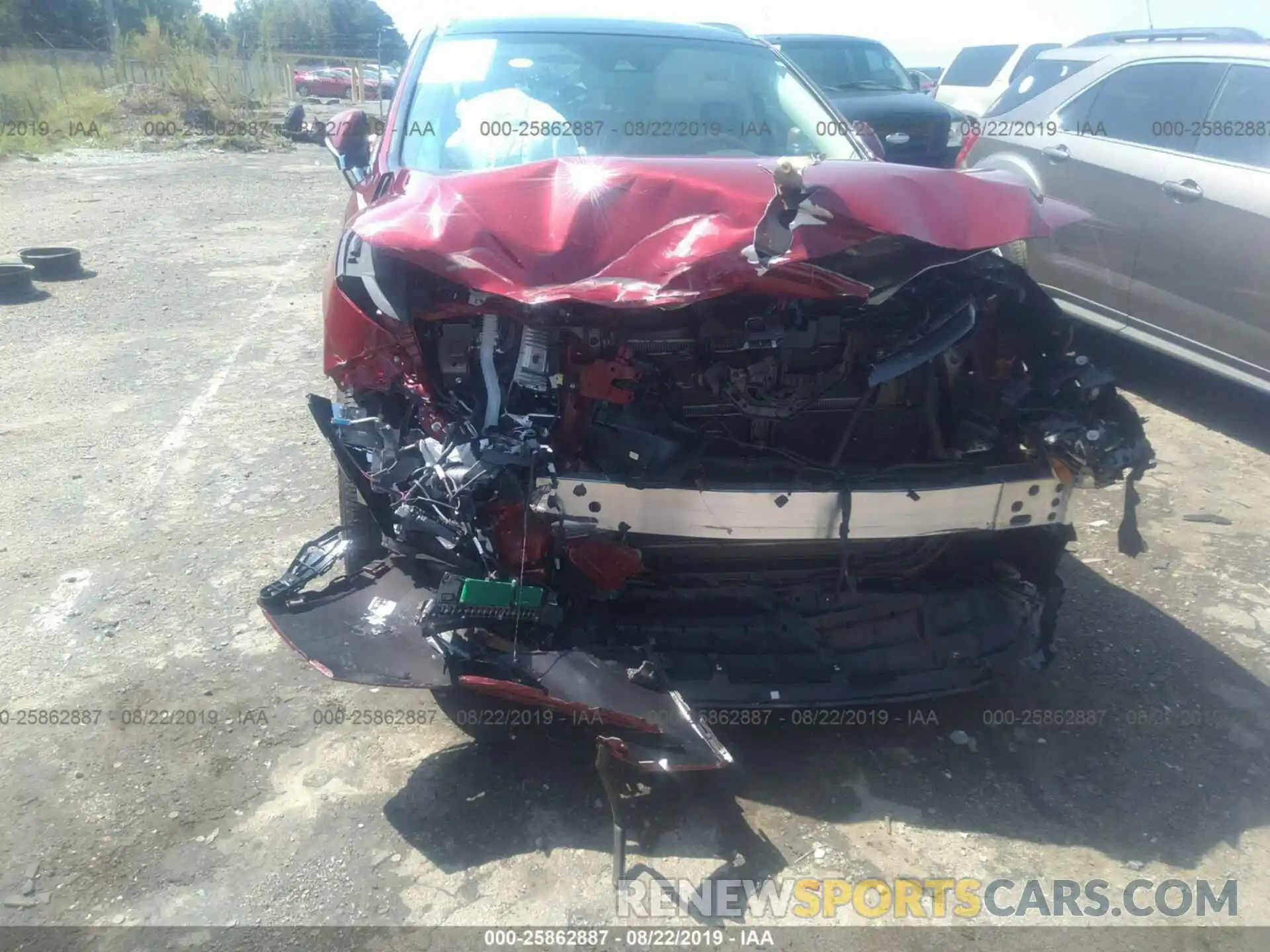 6 Photograph of a damaged car 2T2BGMCA4KC037752 LEXUS RX 2019