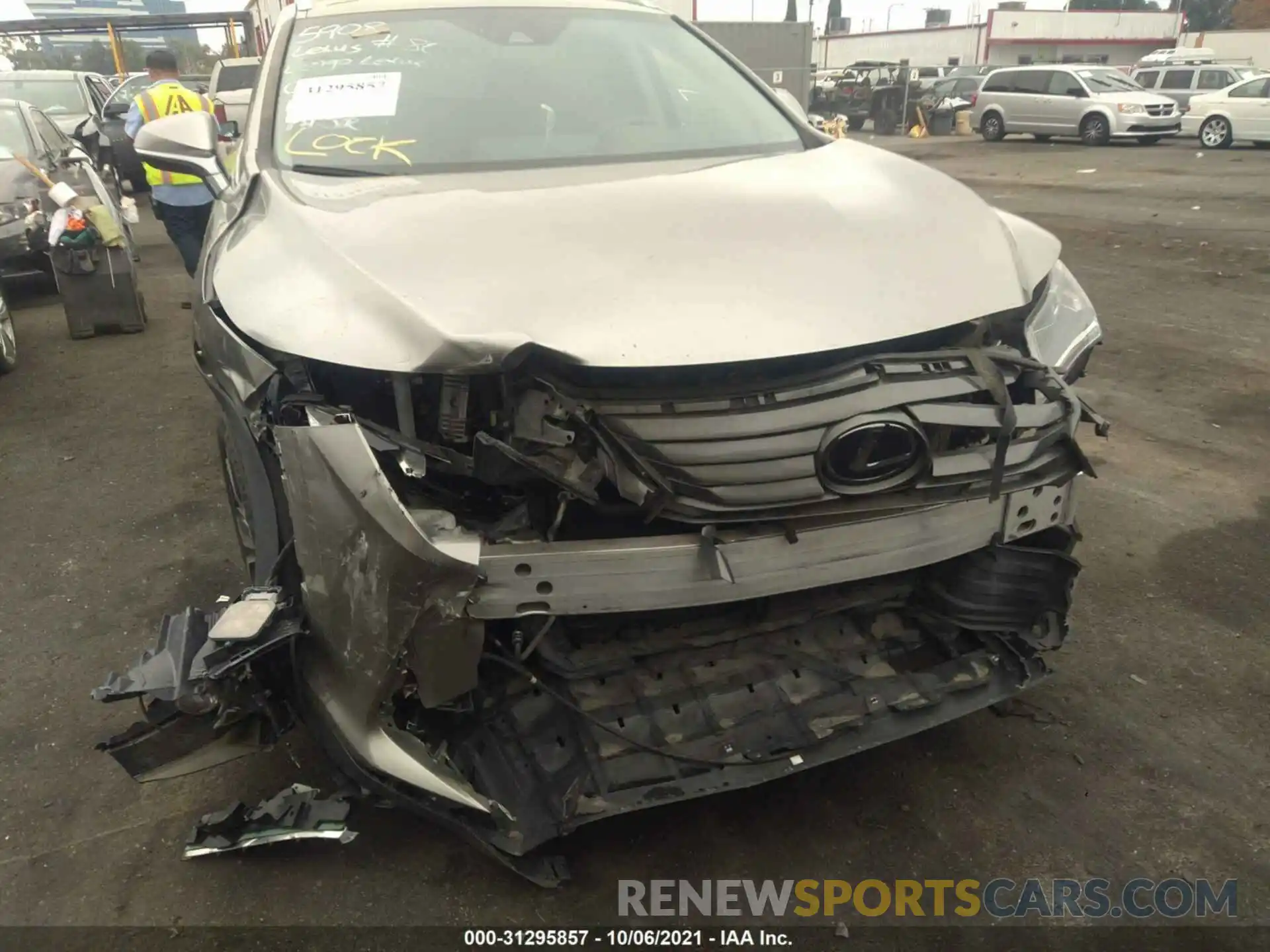 6 Photograph of a damaged car 2T2BGMCA5KC036951 LEXUS RX 2019