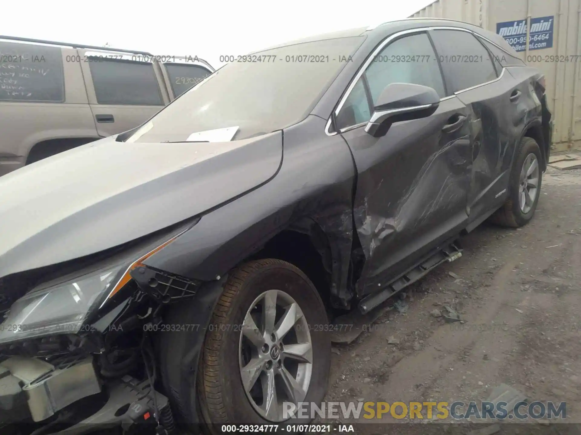 6 Photograph of a damaged car 2T2BGMCA6KC033590 LEXUS RX 2019