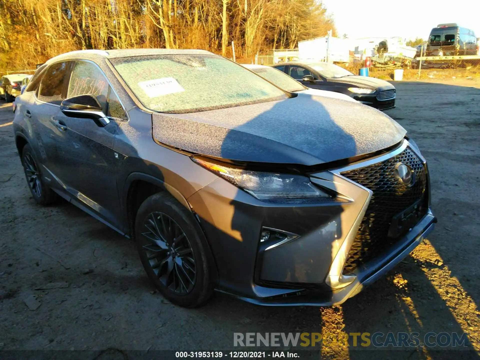 1 Photograph of a damaged car 2T2BGMCA6KC039969 LEXUS RX 2019