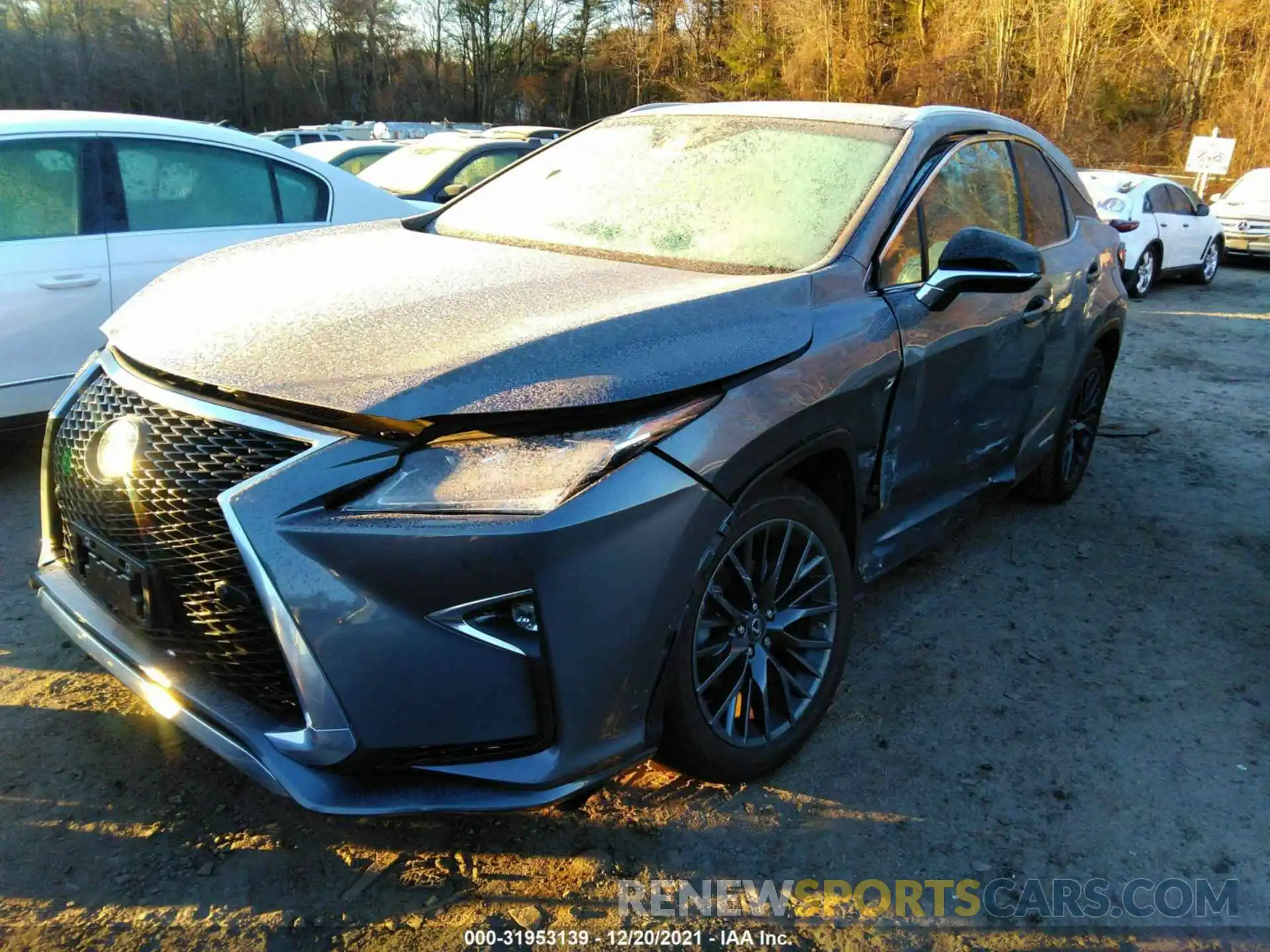 2 Photograph of a damaged car 2T2BGMCA6KC039969 LEXUS RX 2019