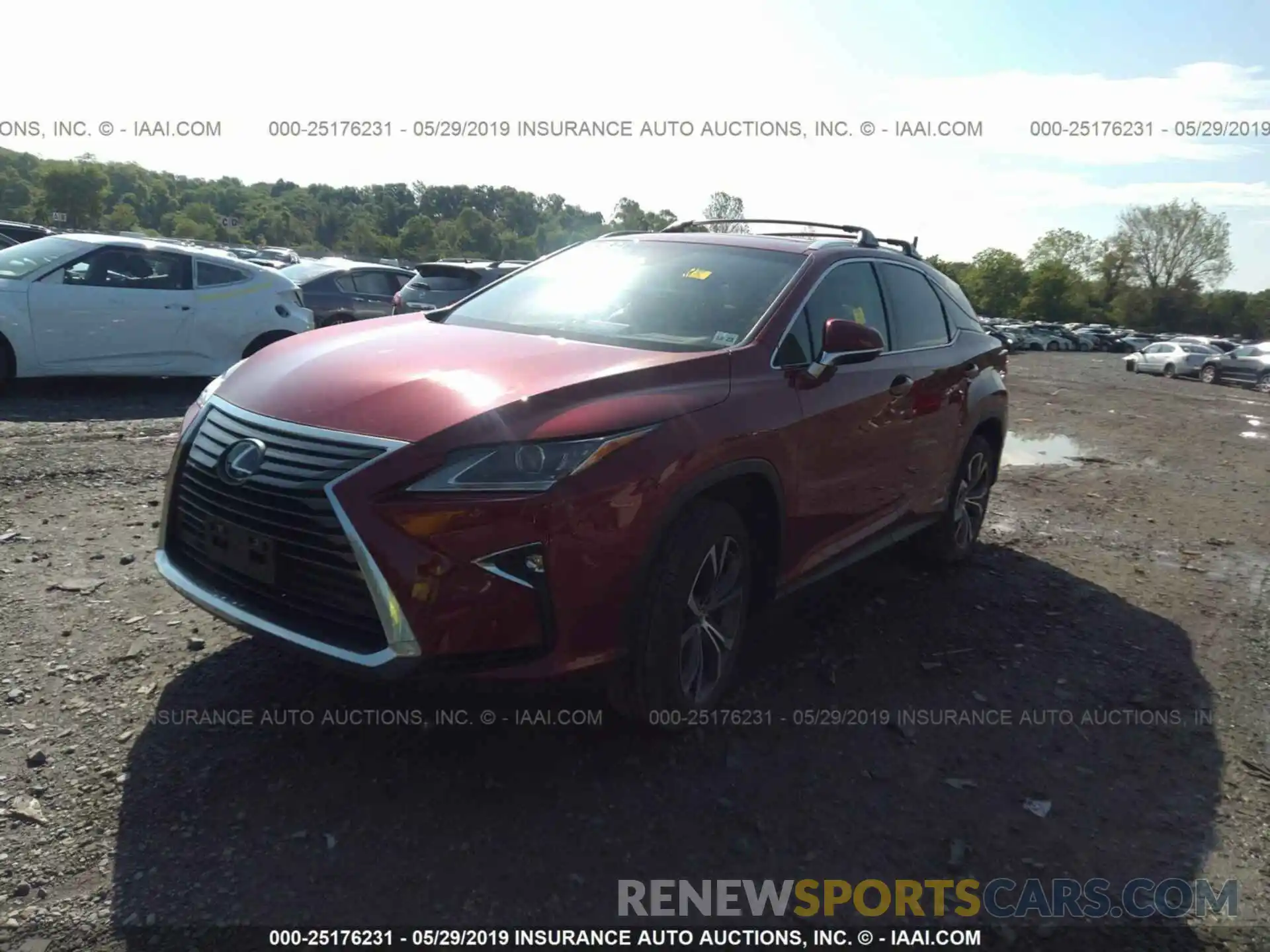 2 Photograph of a damaged car 2T2BGMCA7KC032092 LEXUS RX 2019