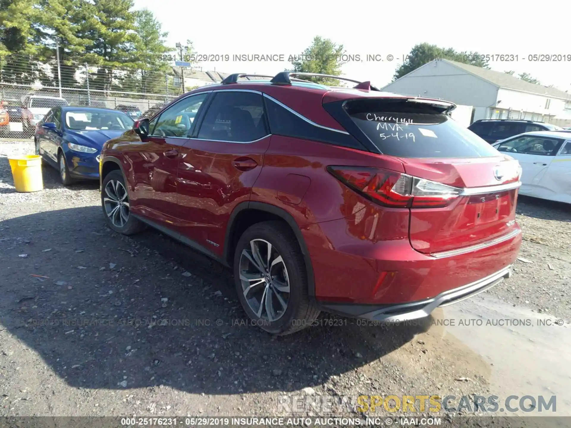 3 Photograph of a damaged car 2T2BGMCA7KC032092 LEXUS RX 2019