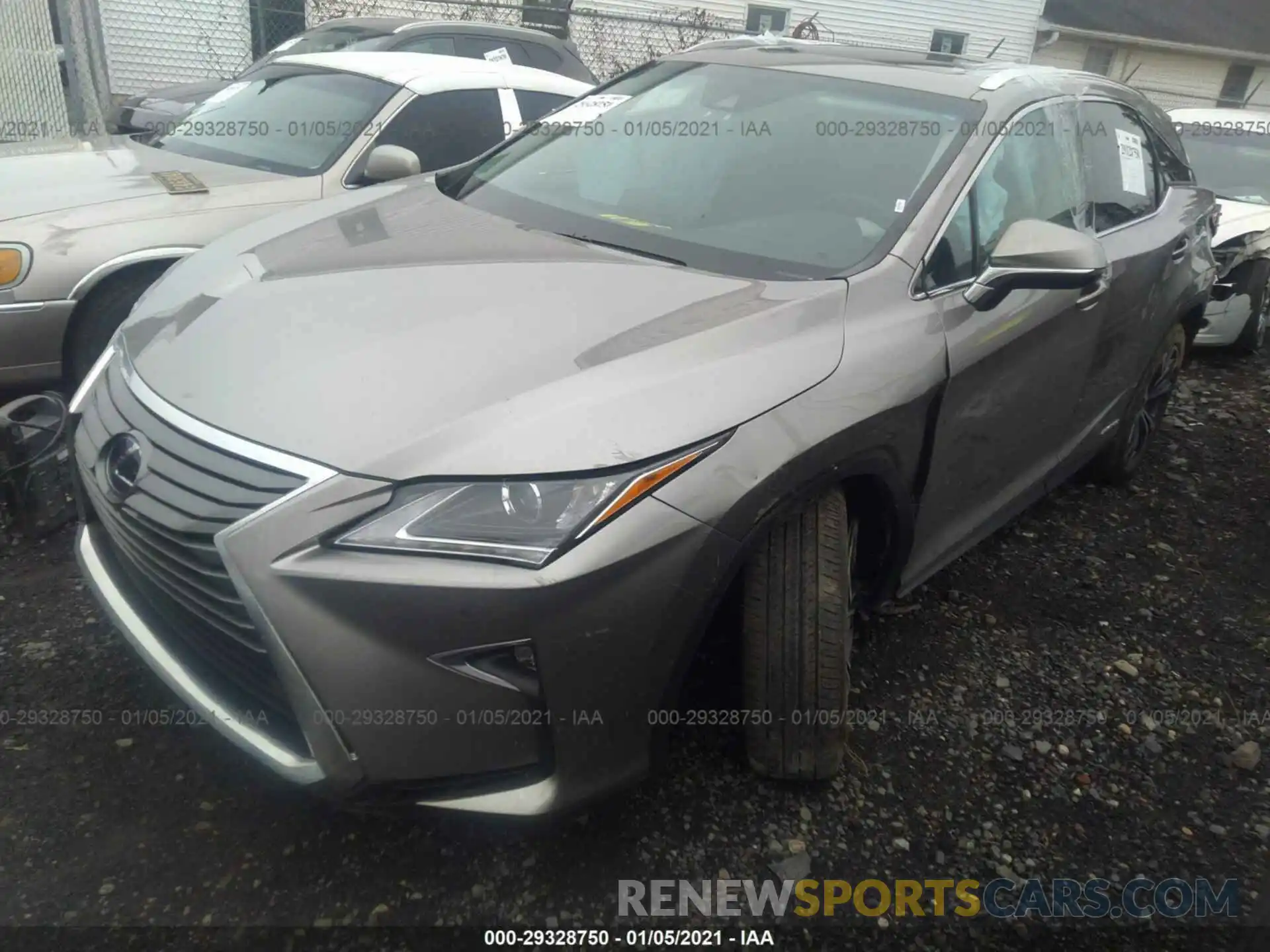 2 Photograph of a damaged car 2T2BGMCA7KC033419 LEXUS RX 2019