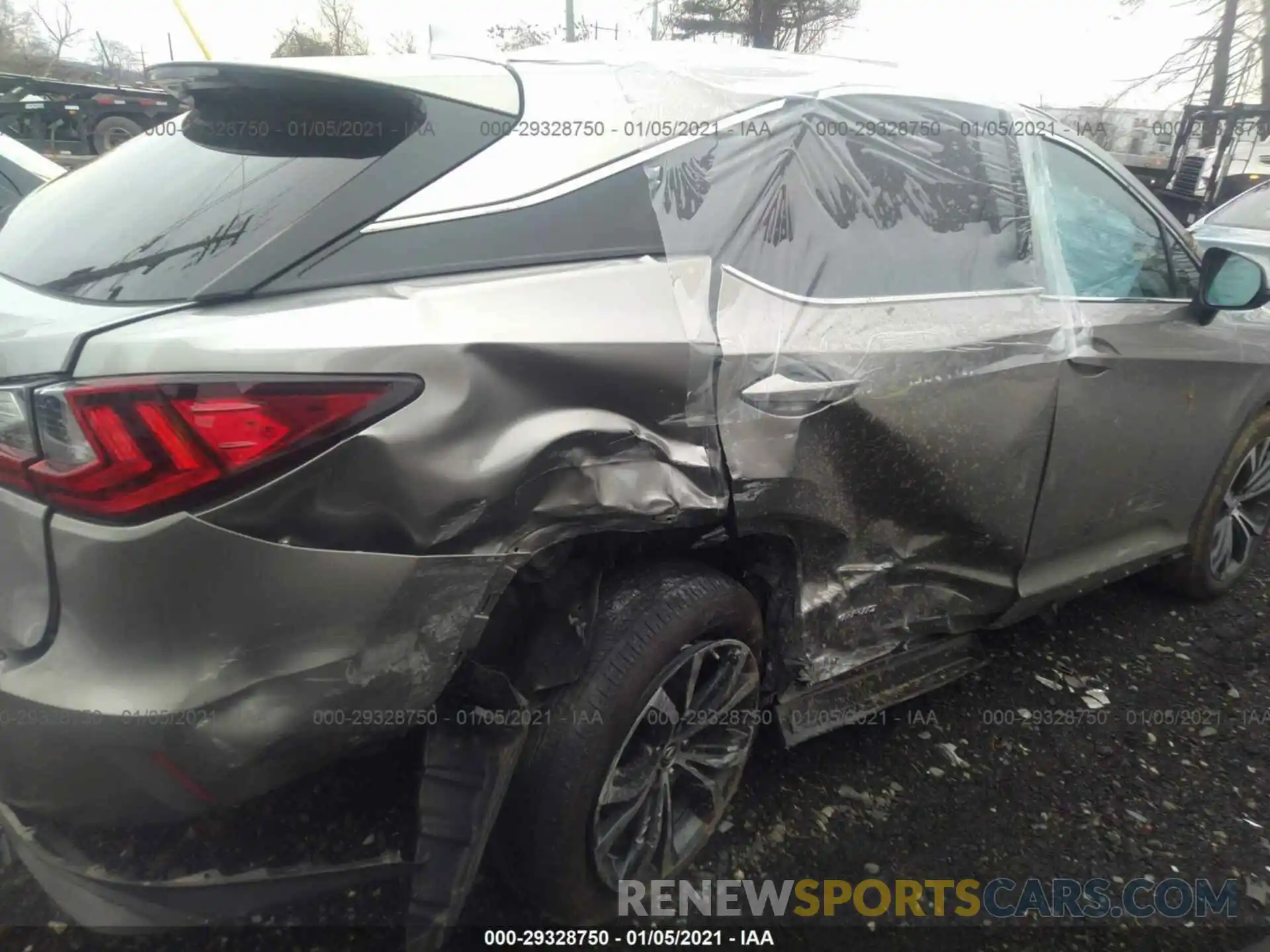 6 Photograph of a damaged car 2T2BGMCA7KC033419 LEXUS RX 2019