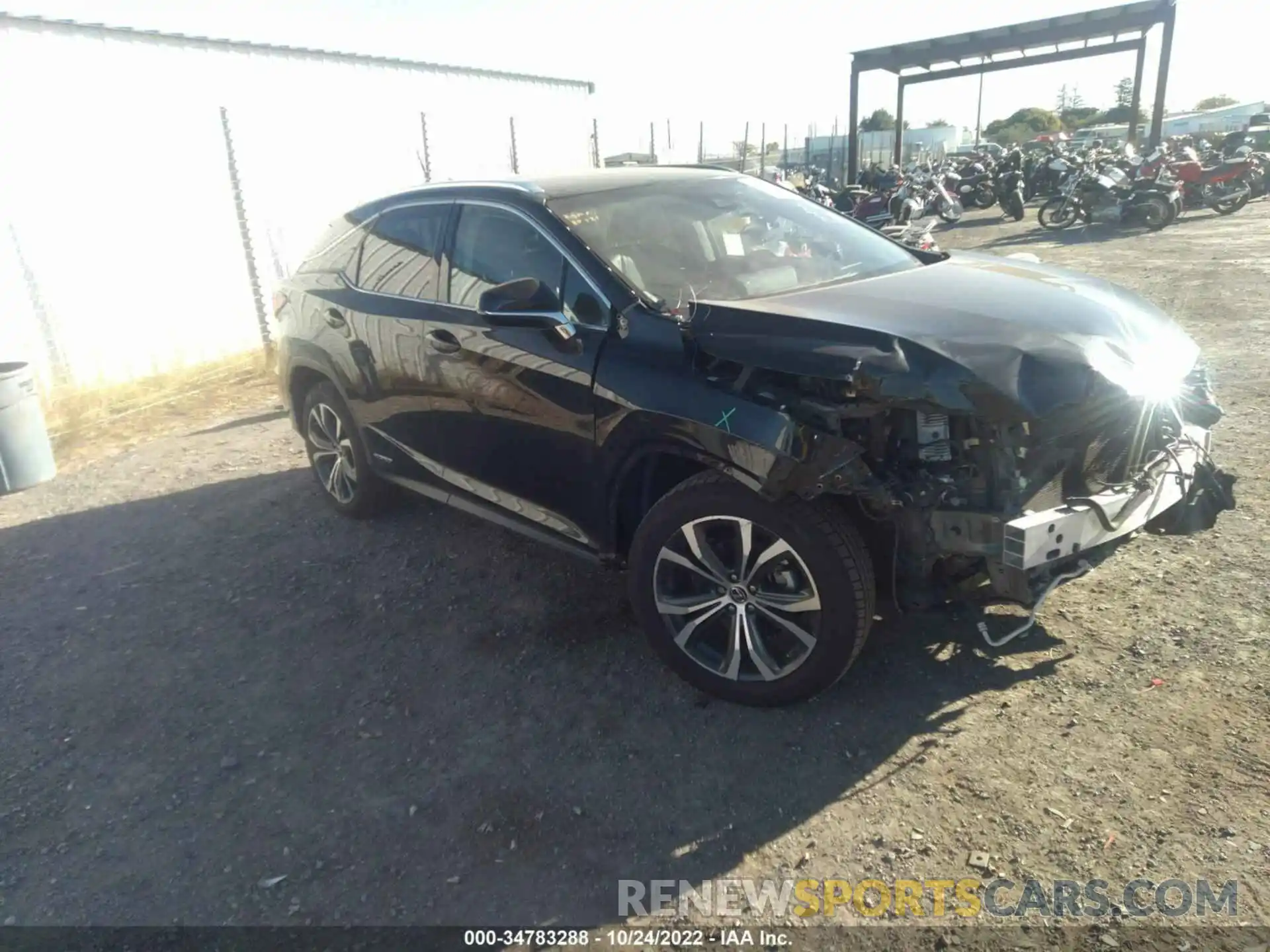 1 Фотография поврежденного автомобиля 2T2BGMCA7KC035669 LEXUS RX 2019