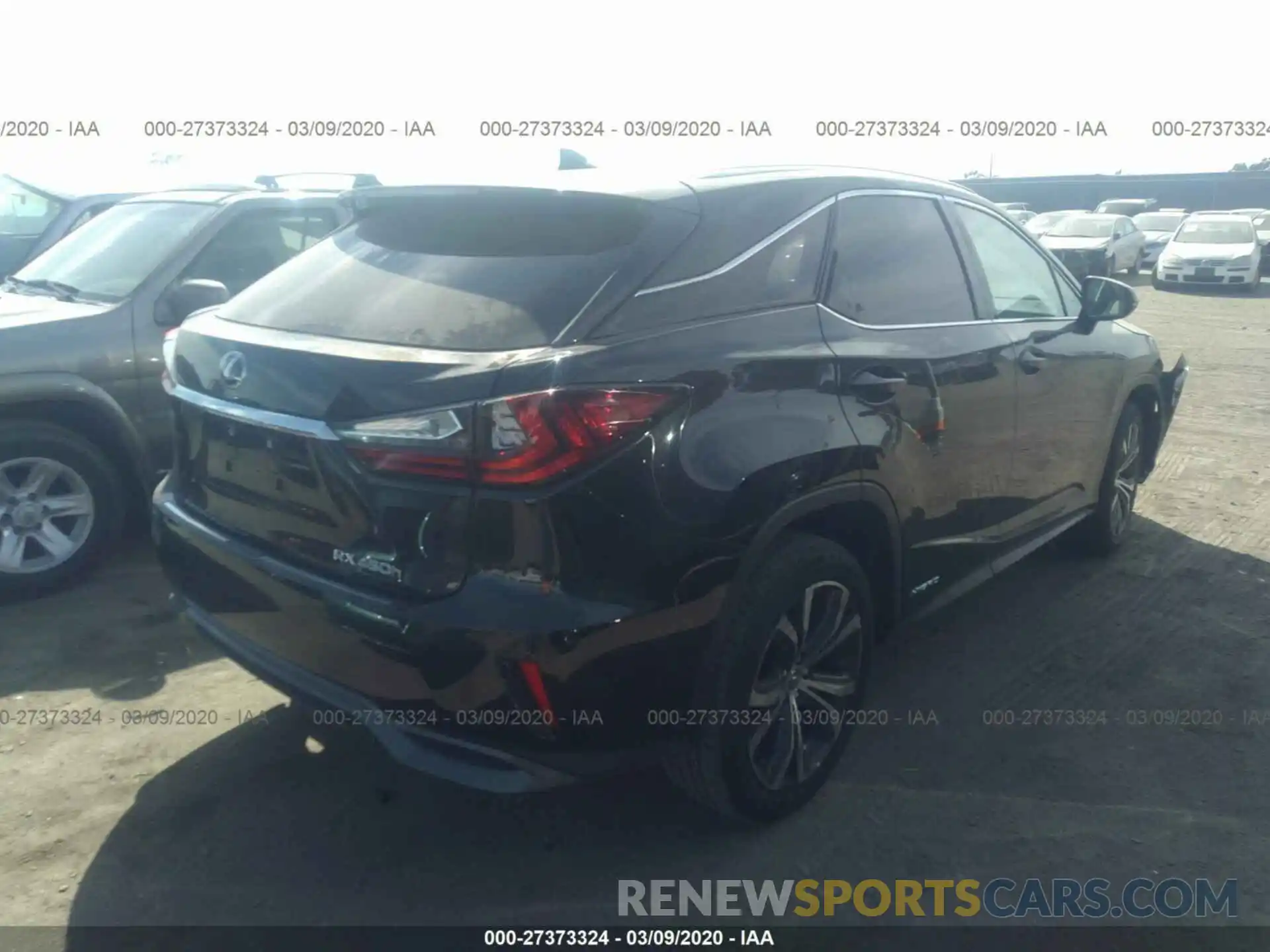 4 Photograph of a damaged car 2T2BGMCA7KC040175 LEXUS RX 2019