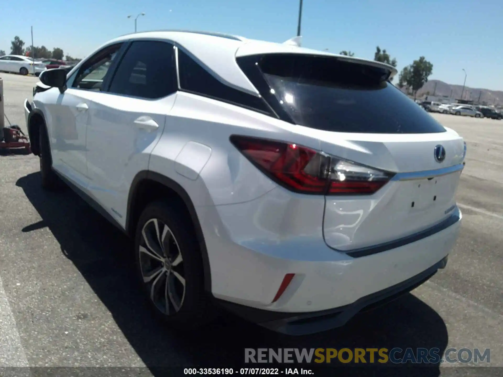 3 Photograph of a damaged car 2T2BGMCA7KC042184 LEXUS RX 2019