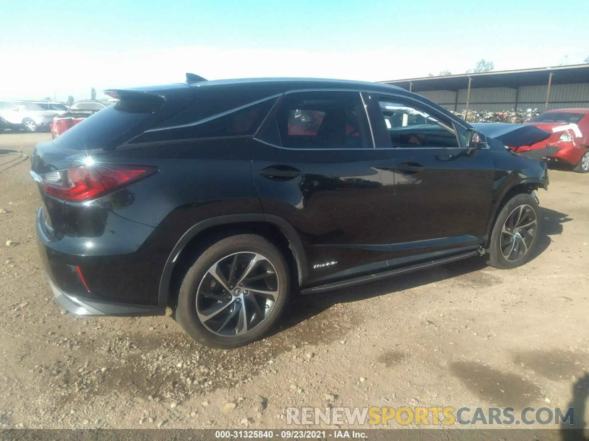 4 Photograph of a damaged car 2T2BGMCA8KC030884 LEXUS RX 2019