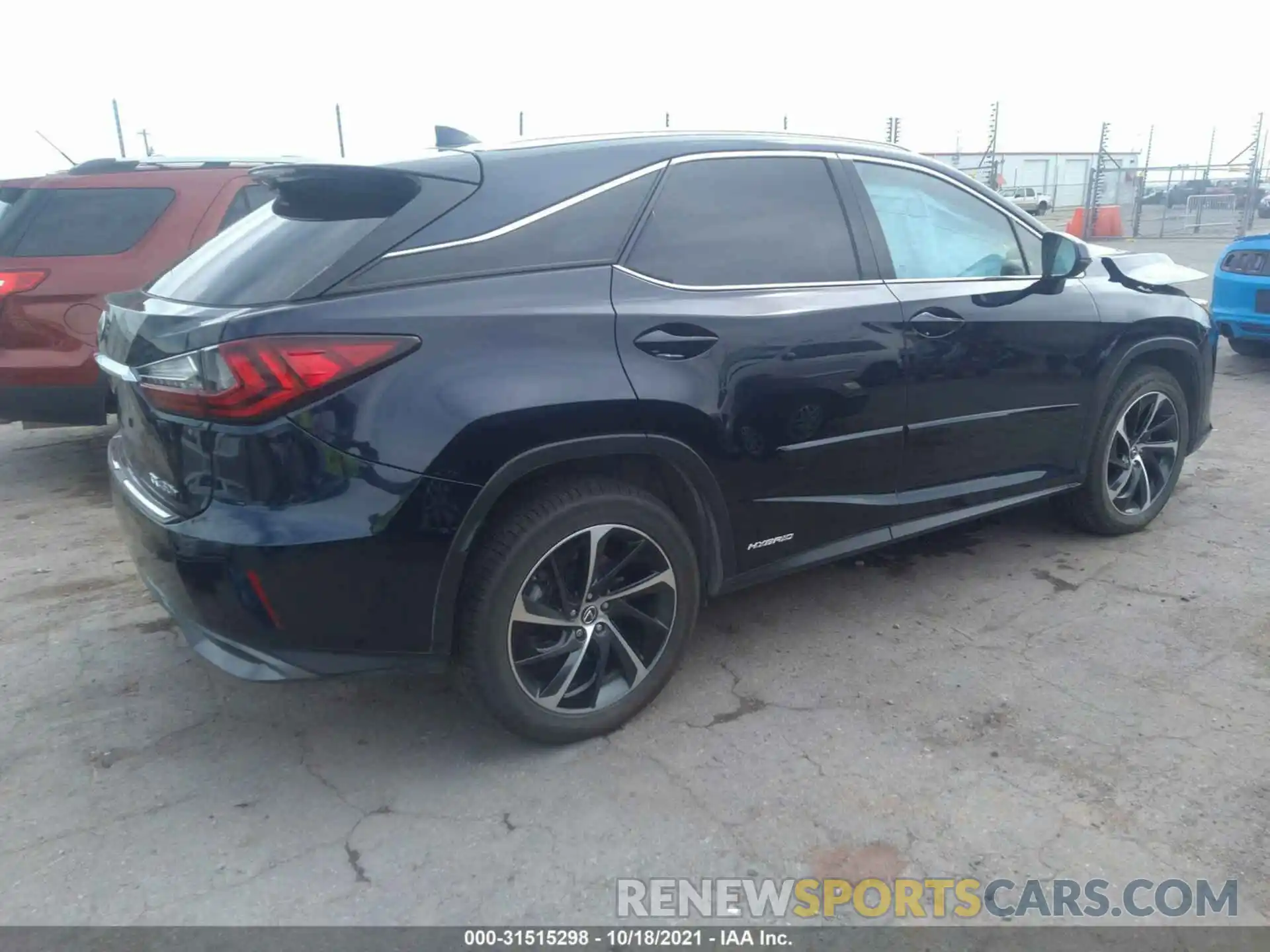 4 Photograph of a damaged car 2T2BGMCA8KC035115 LEXUS RX 2019