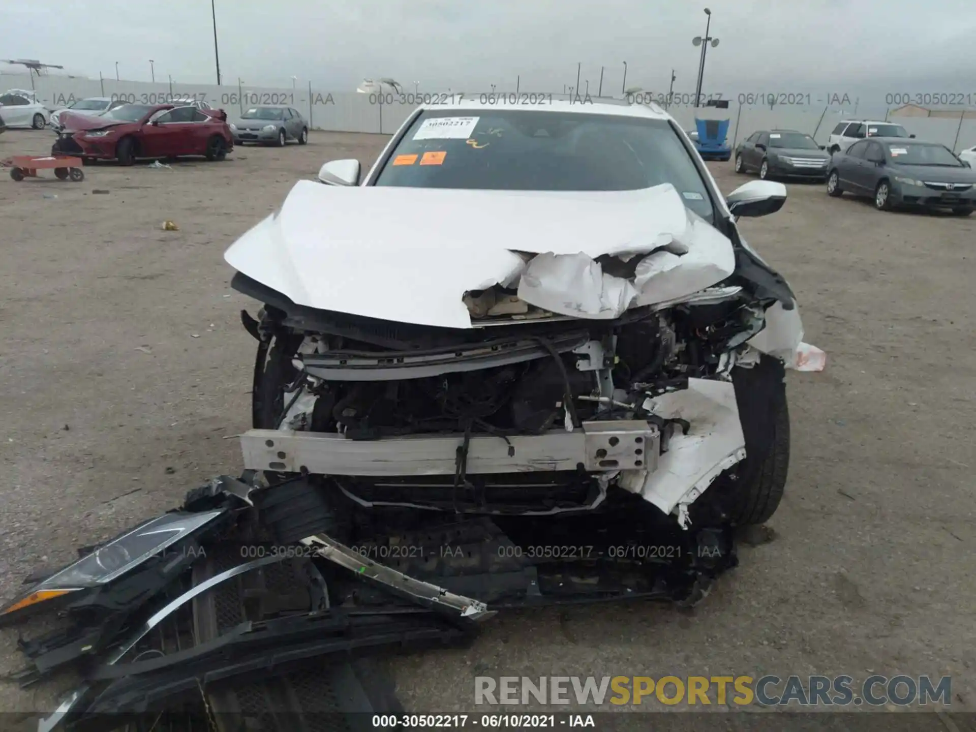 6 Photograph of a damaged car 2T2BGMCA8KC039147 LEXUS RX 2019