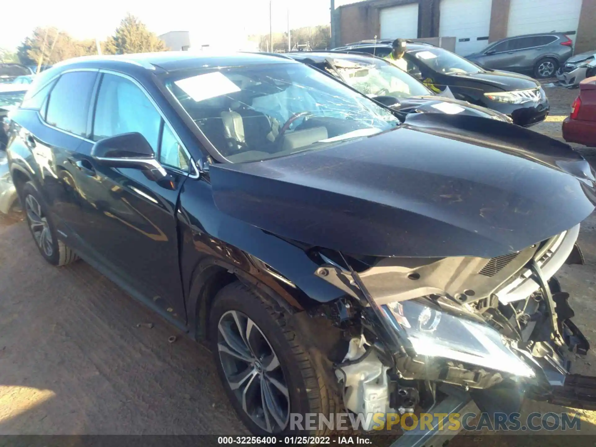 1 Photograph of a damaged car 2T2BGMCA8KC041397 LEXUS RX 2019