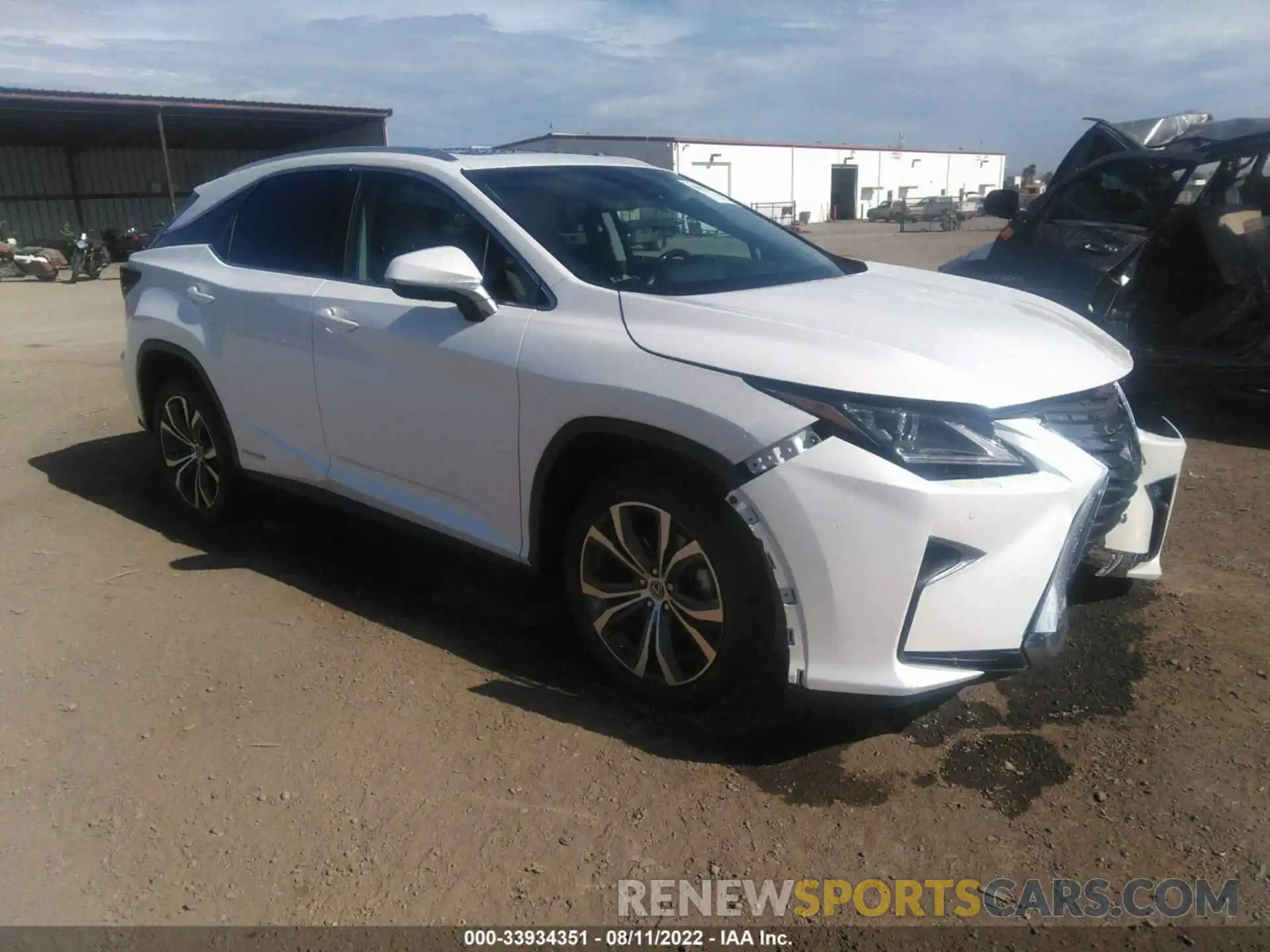 1 Фотография поврежденного автомобиля 2T2BGMCA9KC030408 LEXUS RX 2019