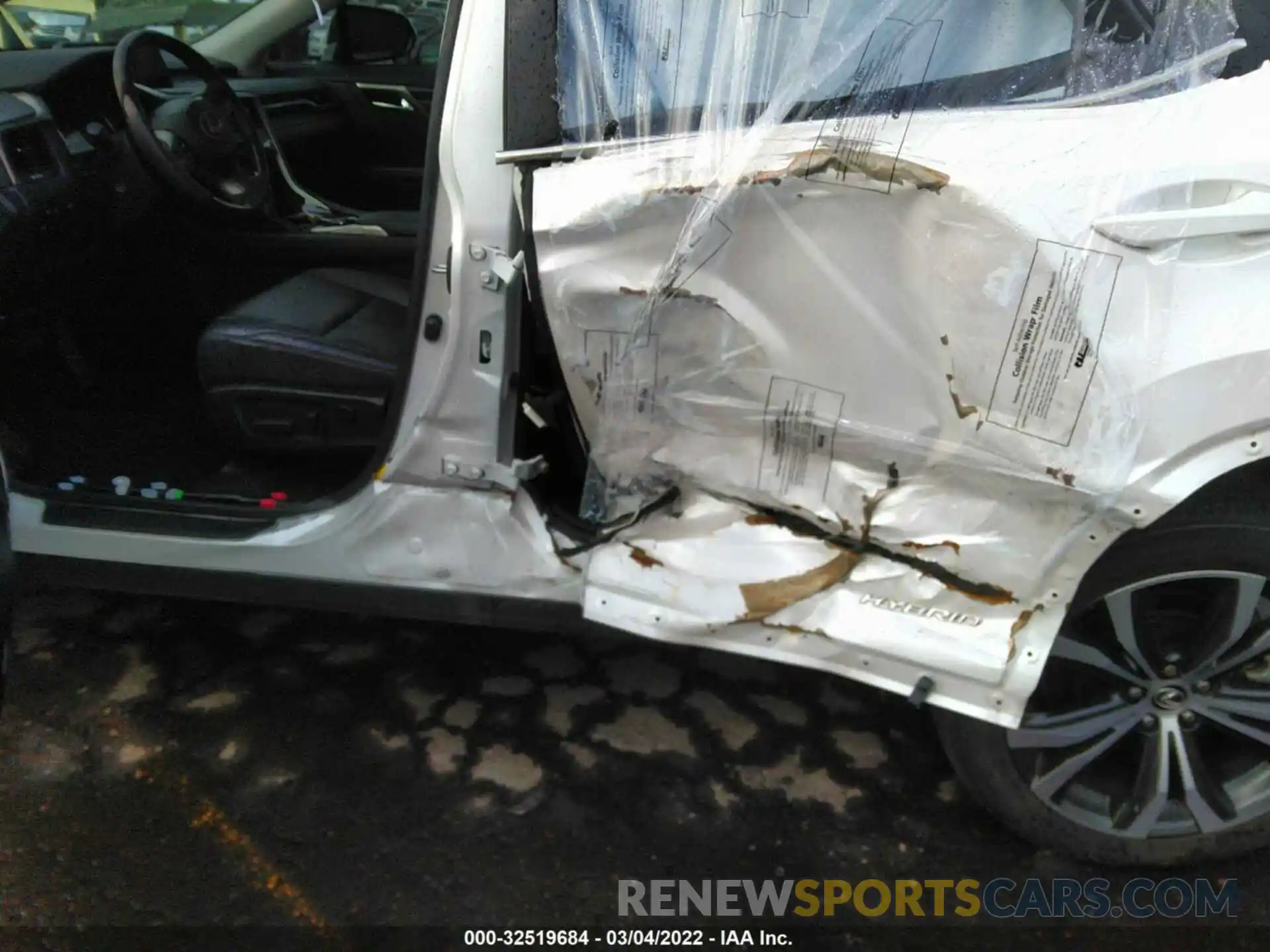 6 Photograph of a damaged car 2T2BGMCA9KC033714 LEXUS RX 2019