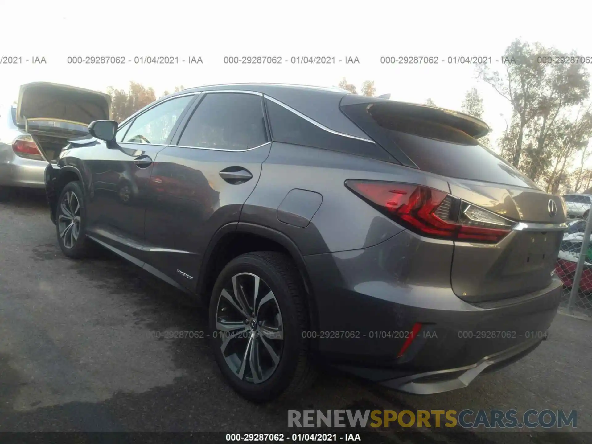 3 Photograph of a damaged car 2T2BGMCA9KC034023 LEXUS RX 2019