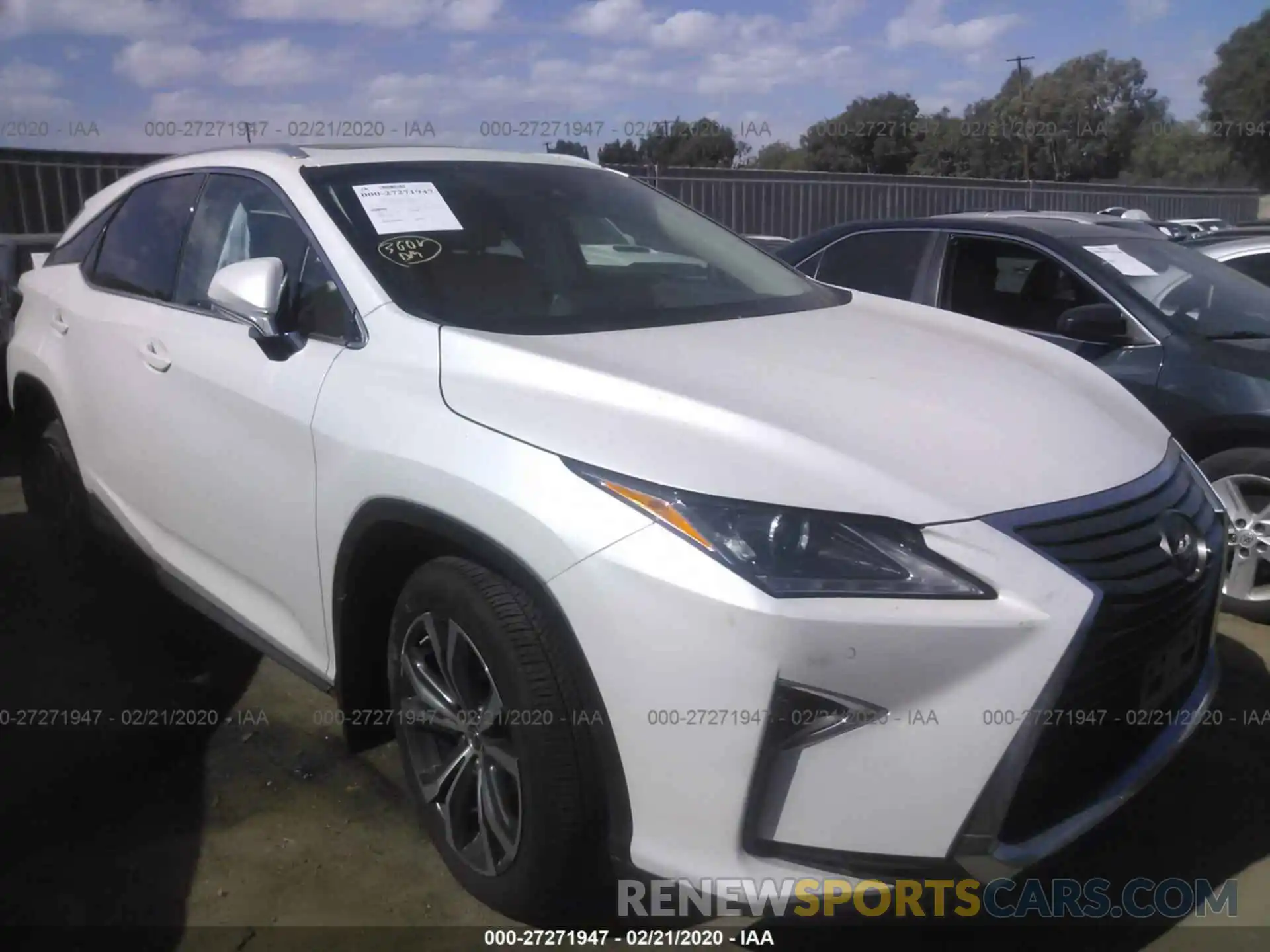 1 Photograph of a damaged car 2T2BGMCA9KC036032 LEXUS RX 2019