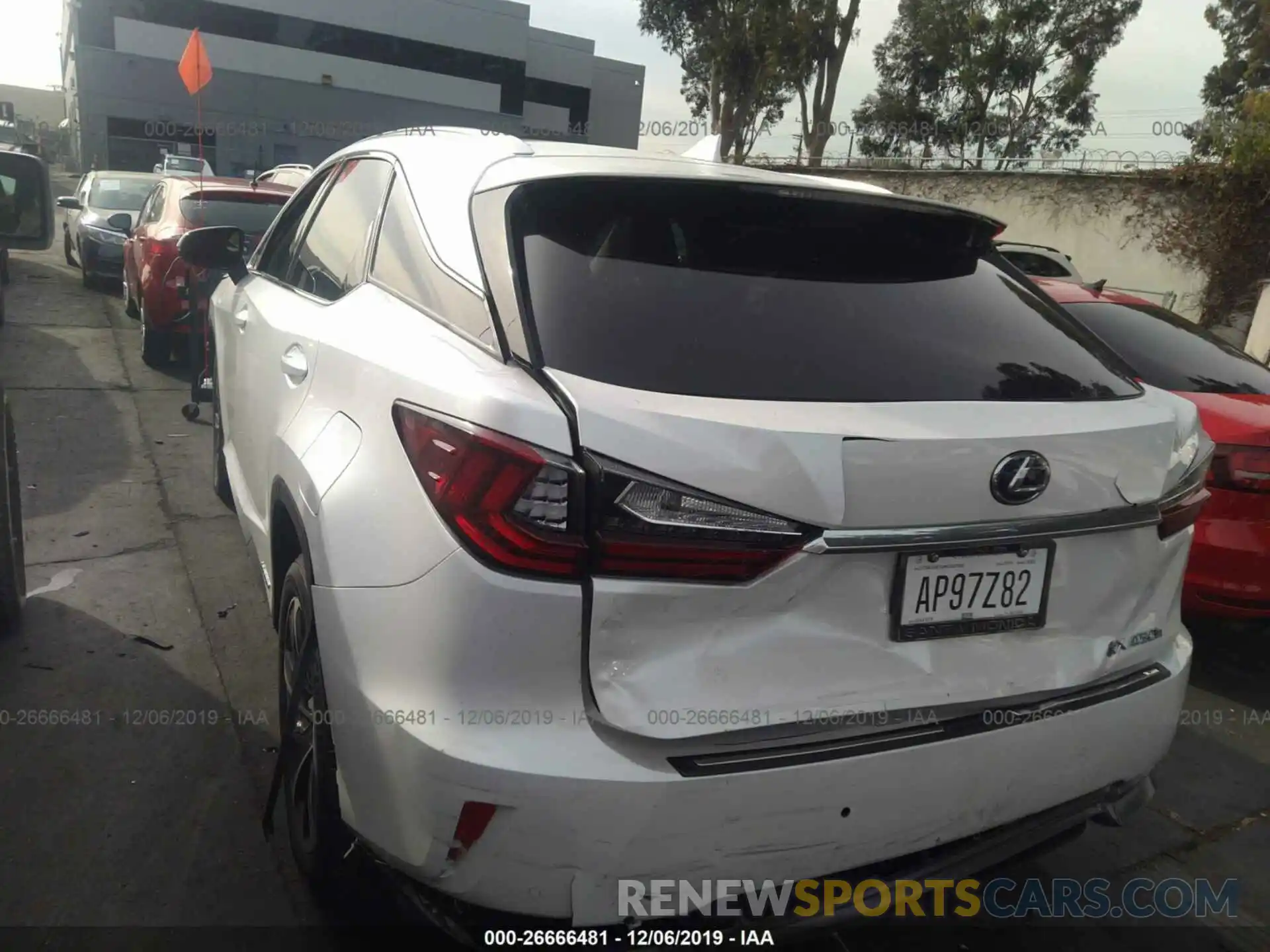 3 Photograph of a damaged car 2T2BGMCA9KC037052 LEXUS RX 2019