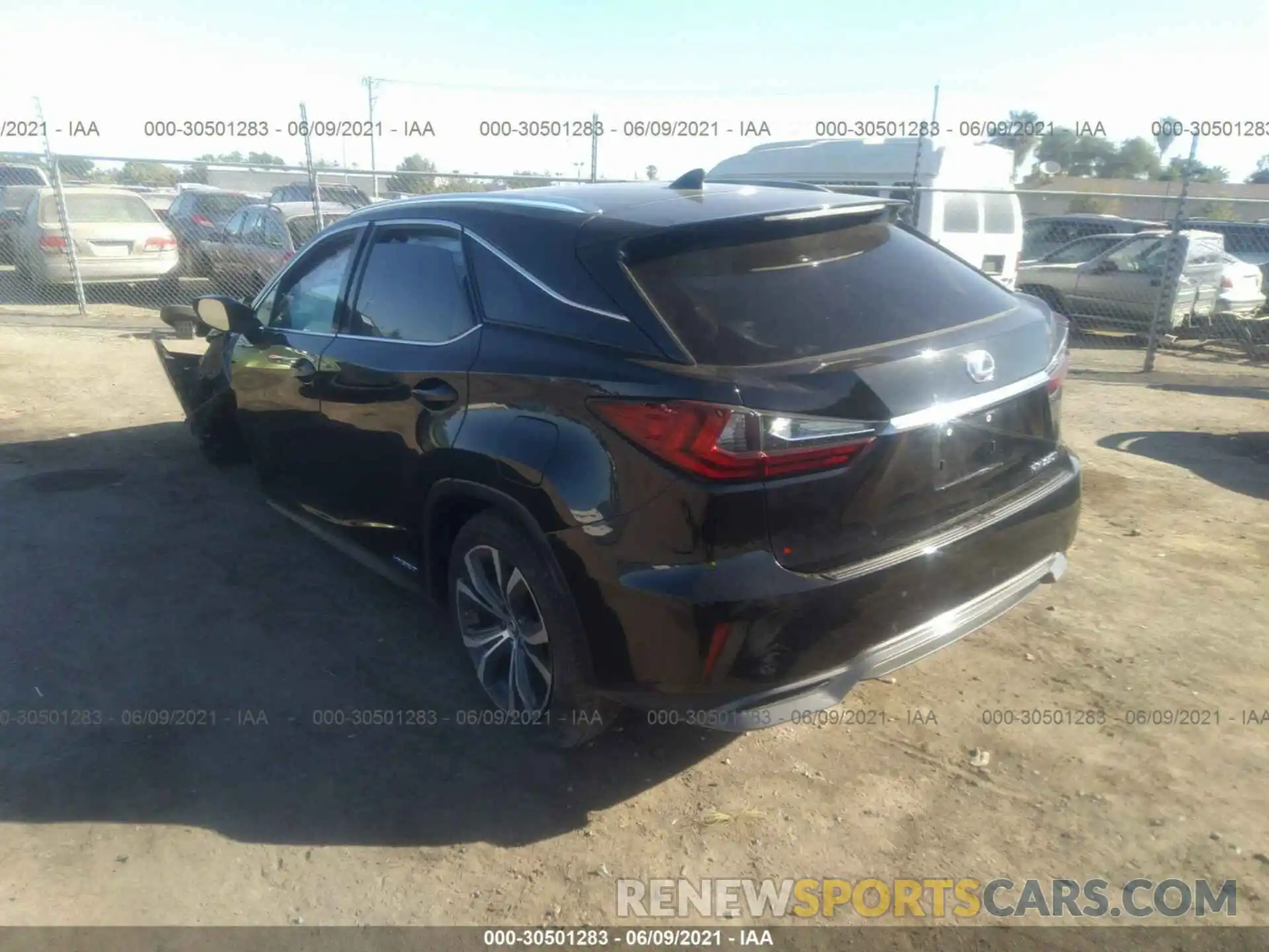 3 Photograph of a damaged car 2T2BGMCA9KC038346 LEXUS RX 2019