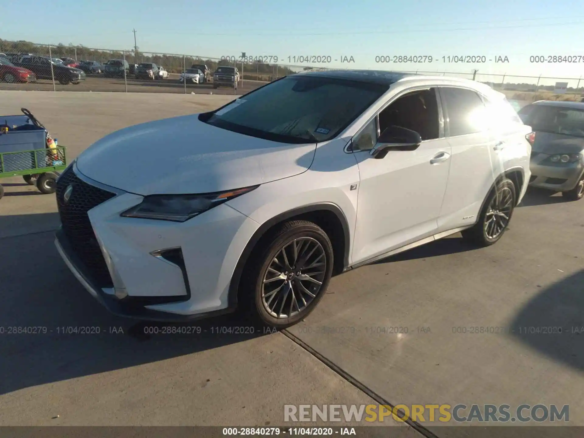 2 Photograph of a damaged car 2T2BGMCAXKC031664 LEXUS RX 2019