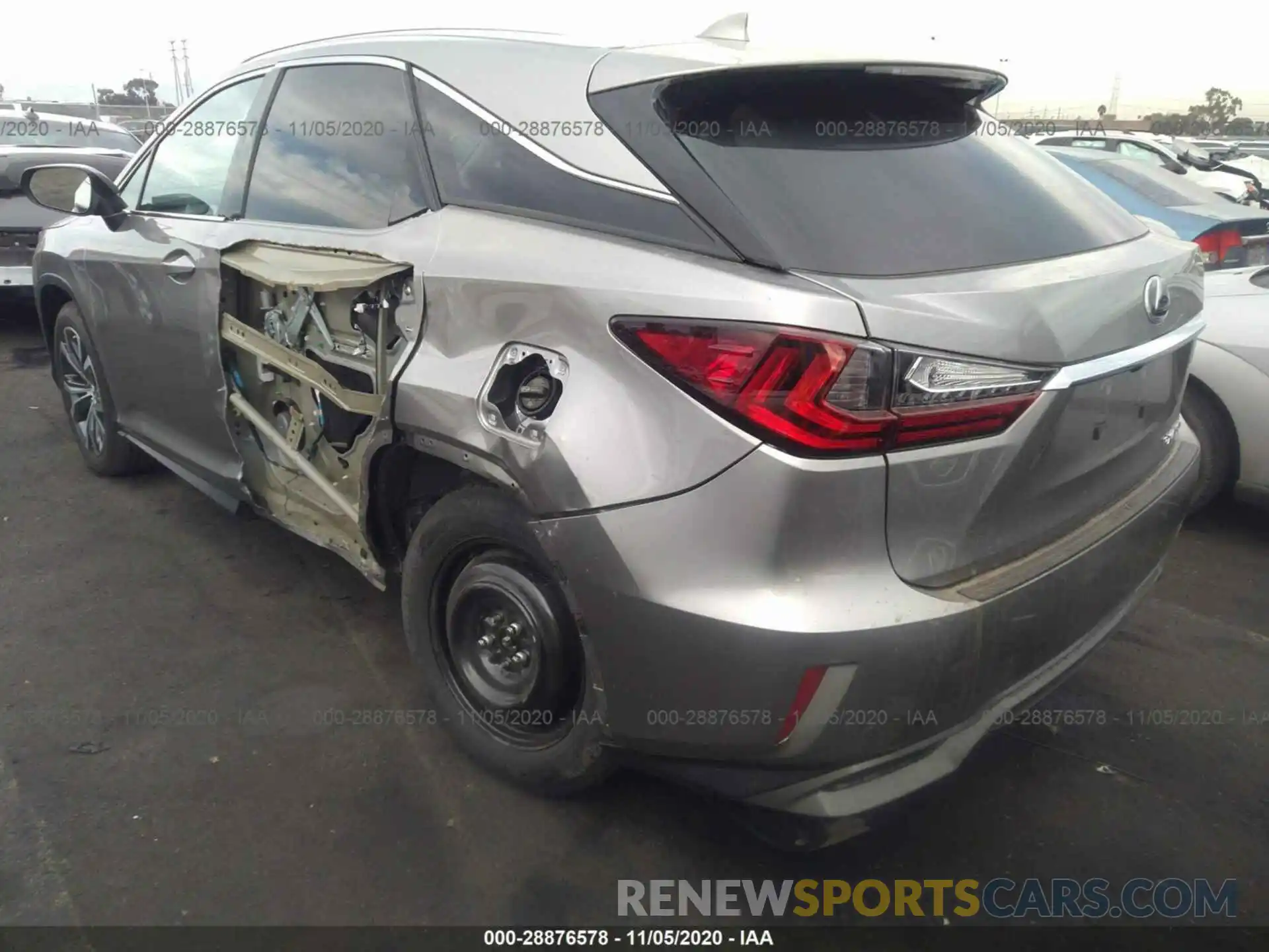 3 Photograph of a damaged car 2T2BGMCAXKC032703 LEXUS RX 2019