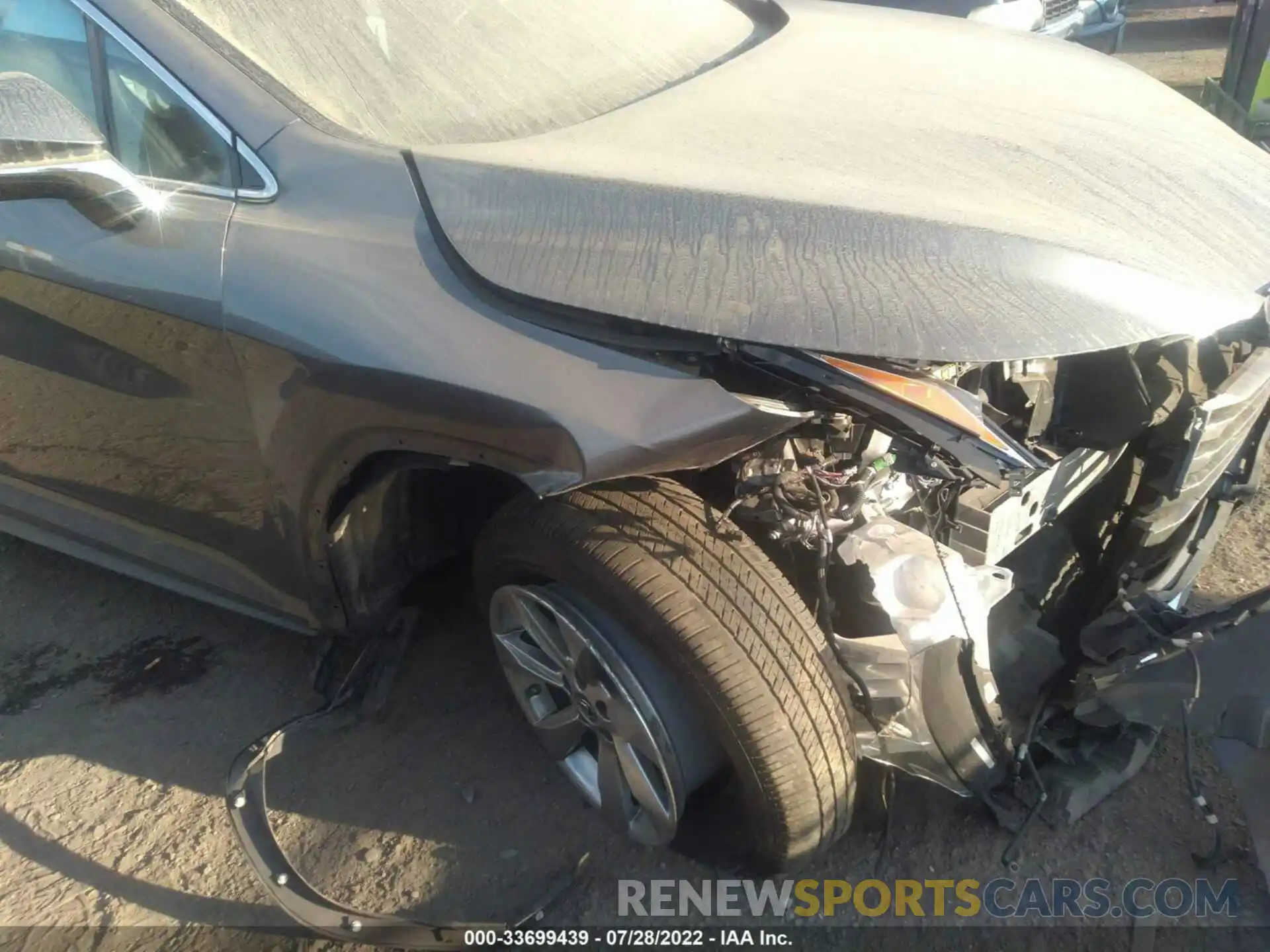 6 Photograph of a damaged car 2T2BGMCAXKC032846 LEXUS RX 2019