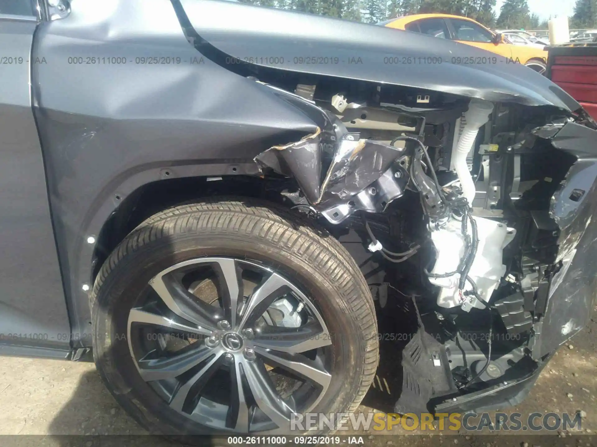 6 Photograph of a damaged car 2T2BGMCAXKC037819 LEXUS RX 2019